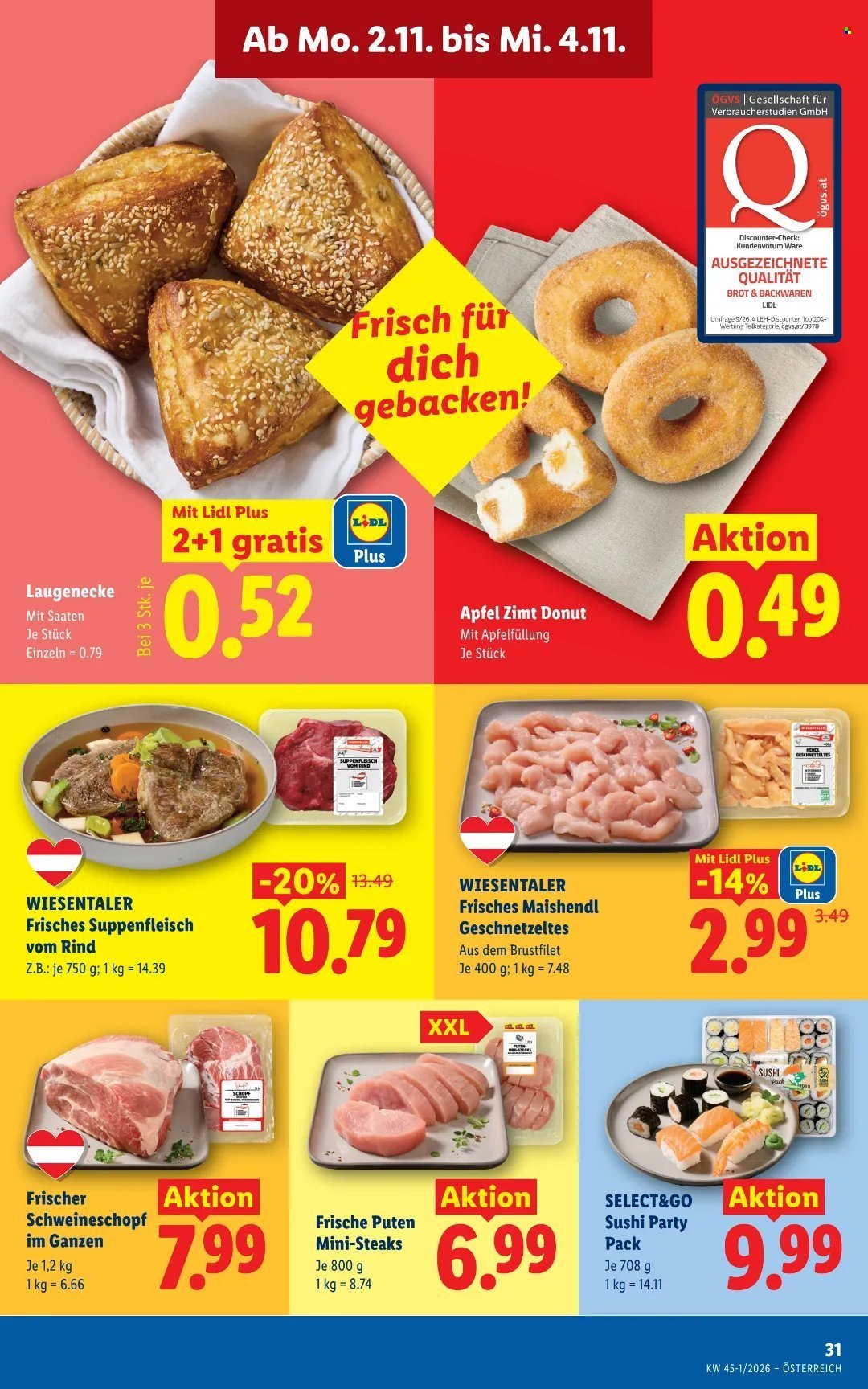 LIDL Flugblatt - Ab Donnerstag, 29.10.2026