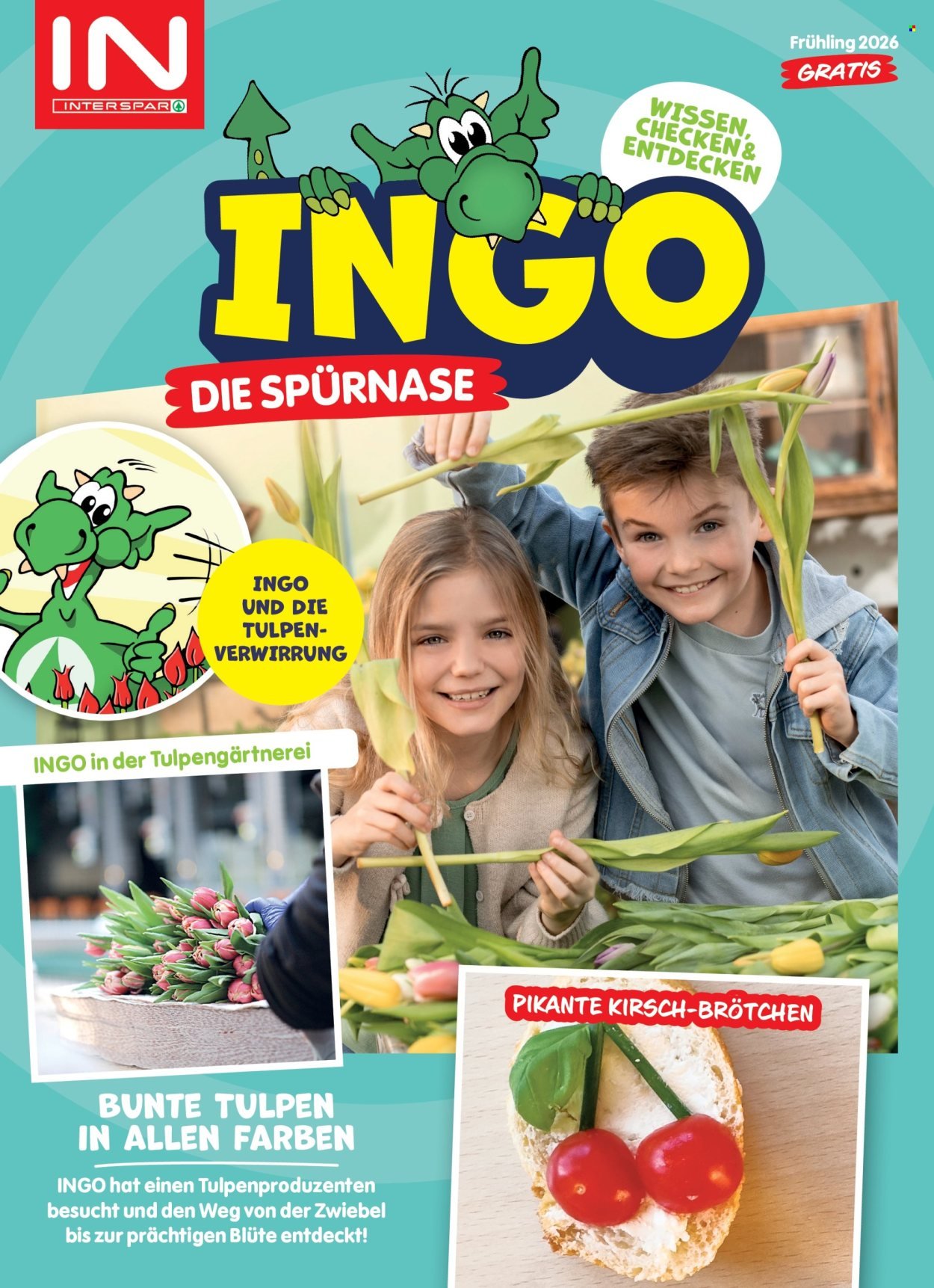 INTERSPAR Flugblatt - INGO Spürnasen-Magazin: Ausgabe Frühling