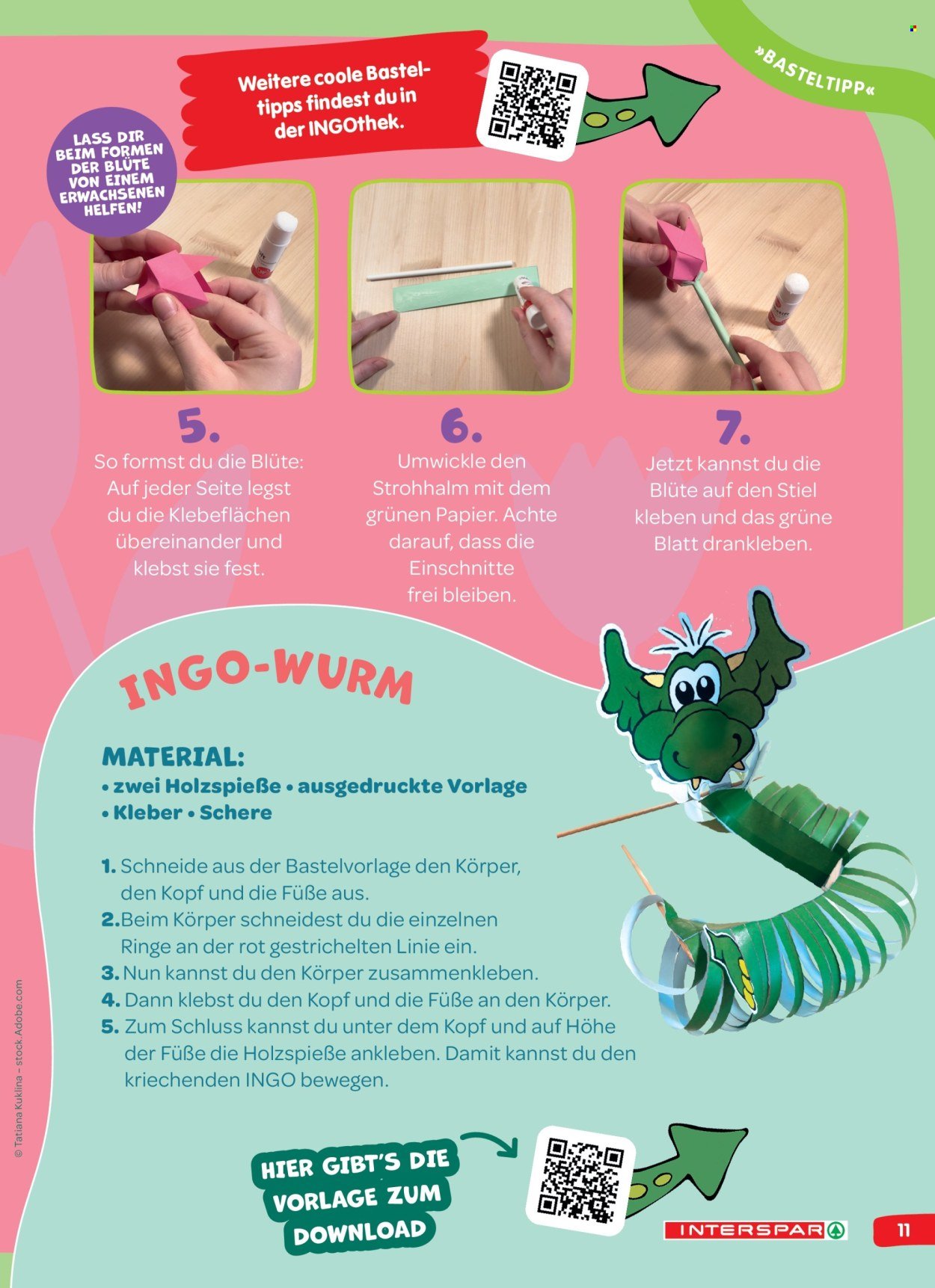 INTERSPAR Flugblatt - INGO Spürnasen-Magazin: Ausgabe Frühling