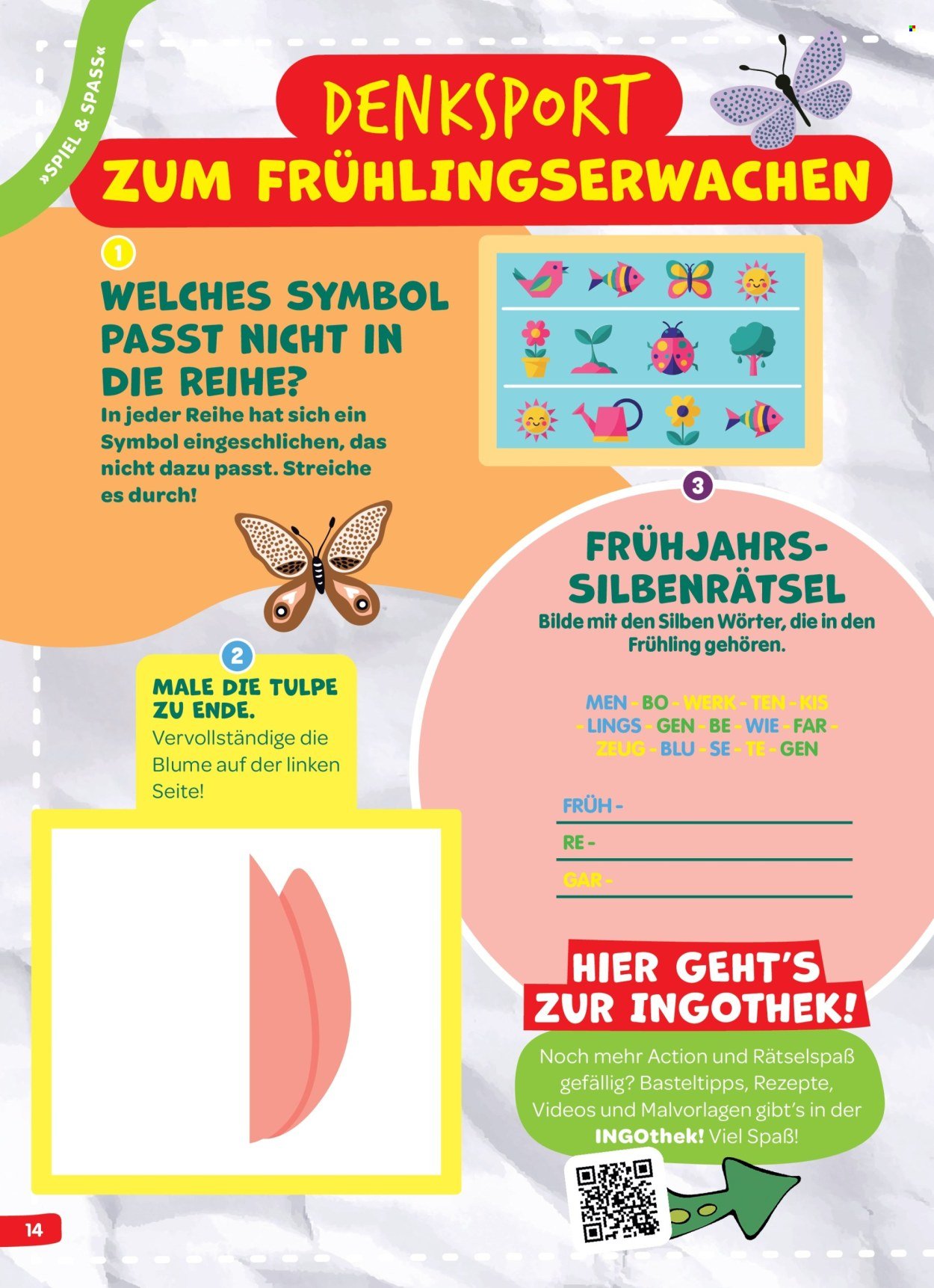 INTERSPAR Flugblatt - INGO Spürnasen-Magazin: Ausgabe Frühling