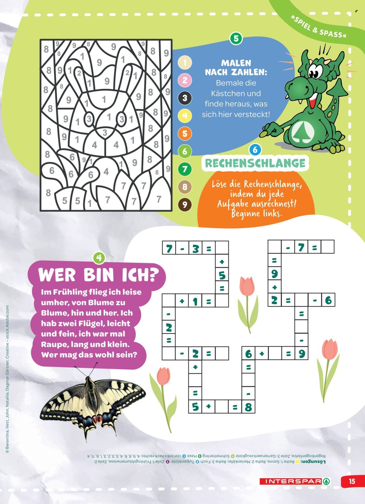 INTERSPAR Flugblatt - INGO Spürnasen-Magazin: Ausgabe Frühling