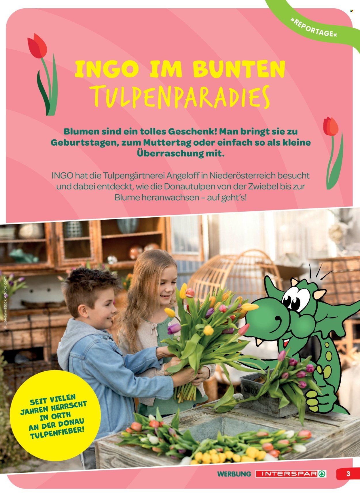 INTERSPAR Flugblatt - INGO Spürnasen-Magazin: Ausgabe Frühling