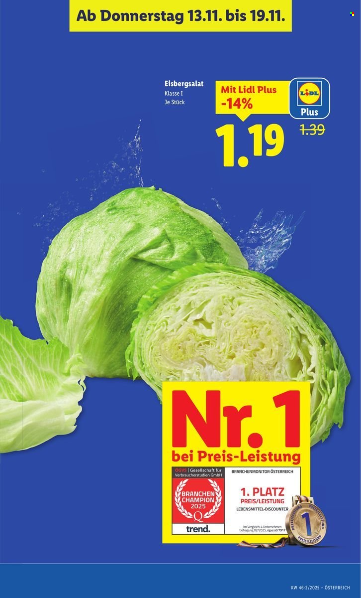 LIDL Flugblatt - Ab Donnerstag, 13.11.2025