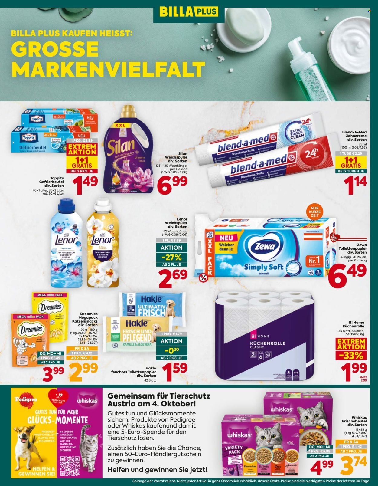 BILLA PLUS Flugblatt - Ab Donnerstag, 1.10.2026