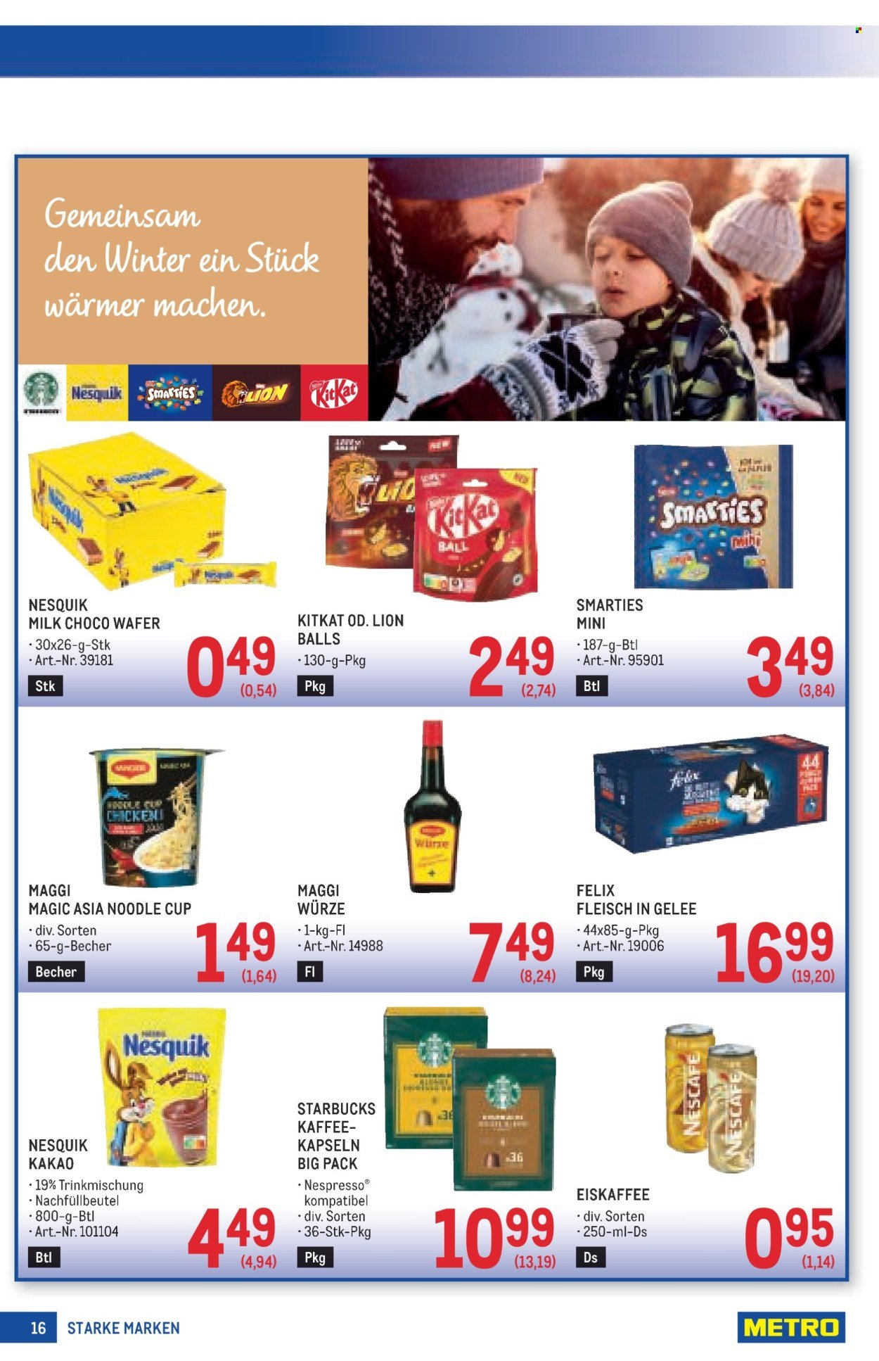 METRO Flugblatt - Starke Marken