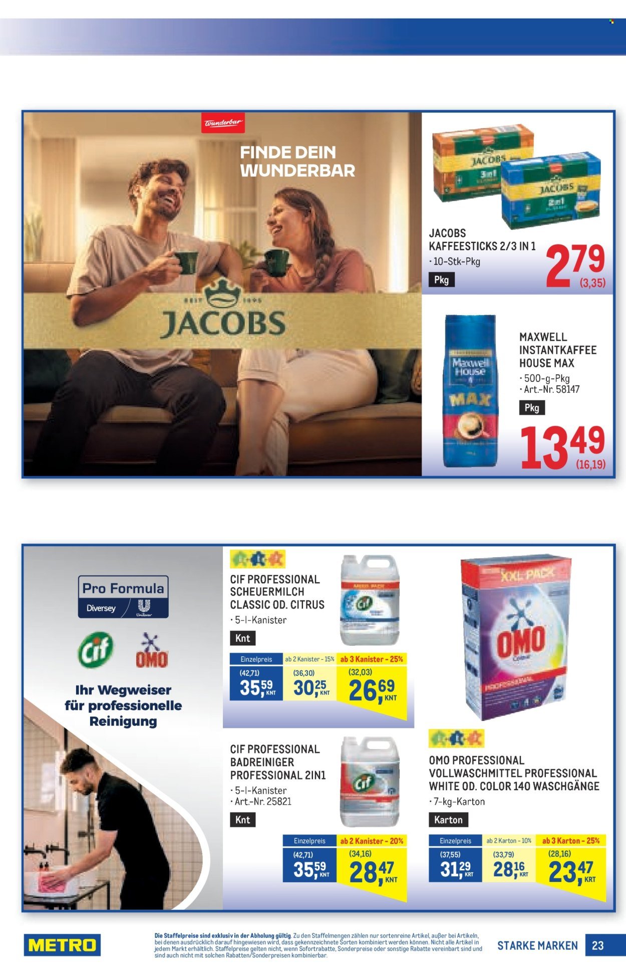 METRO Flugblatt - Starke Marken