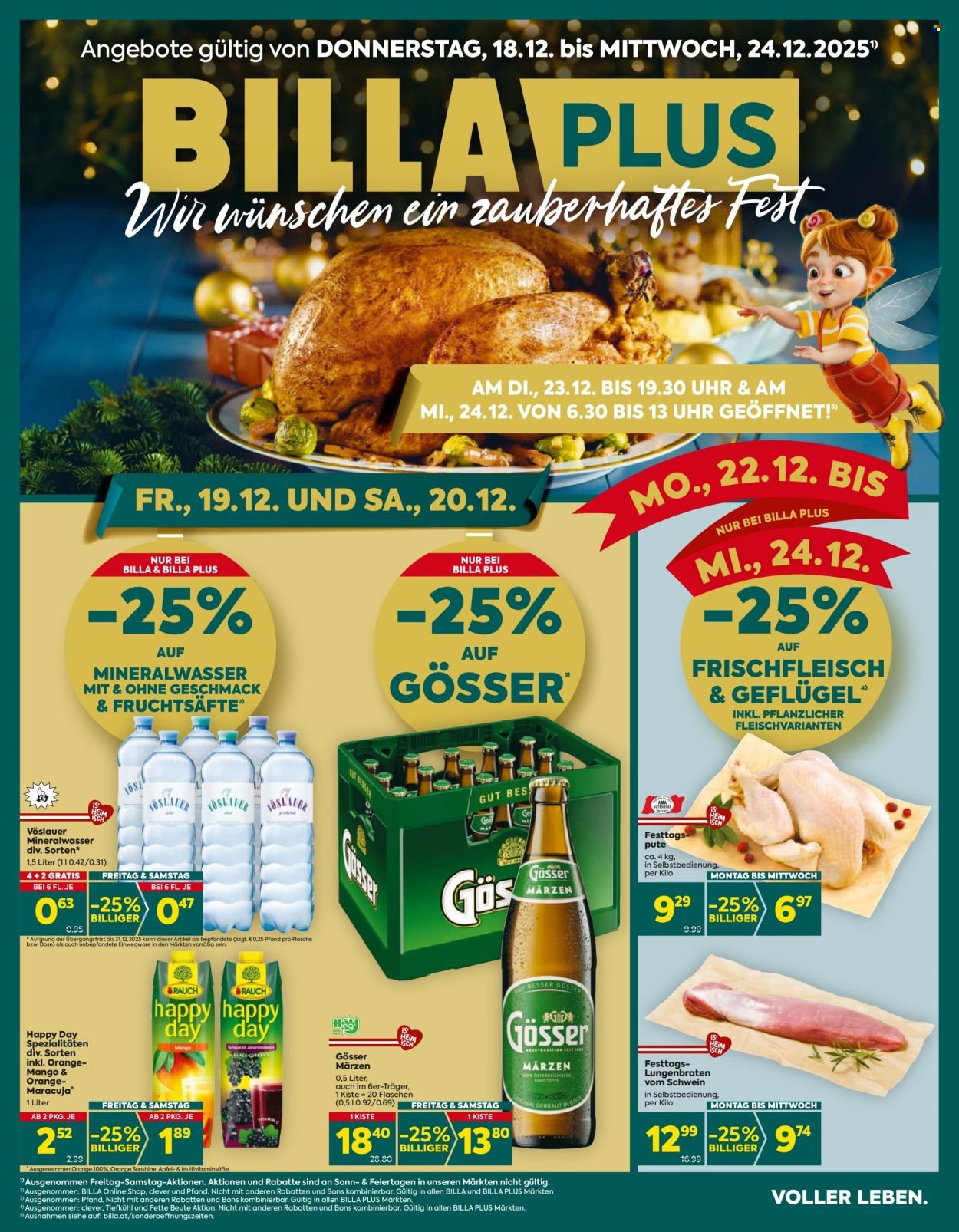 BILLA Flugblatt - Ab Donnerstag, 18.12.2025