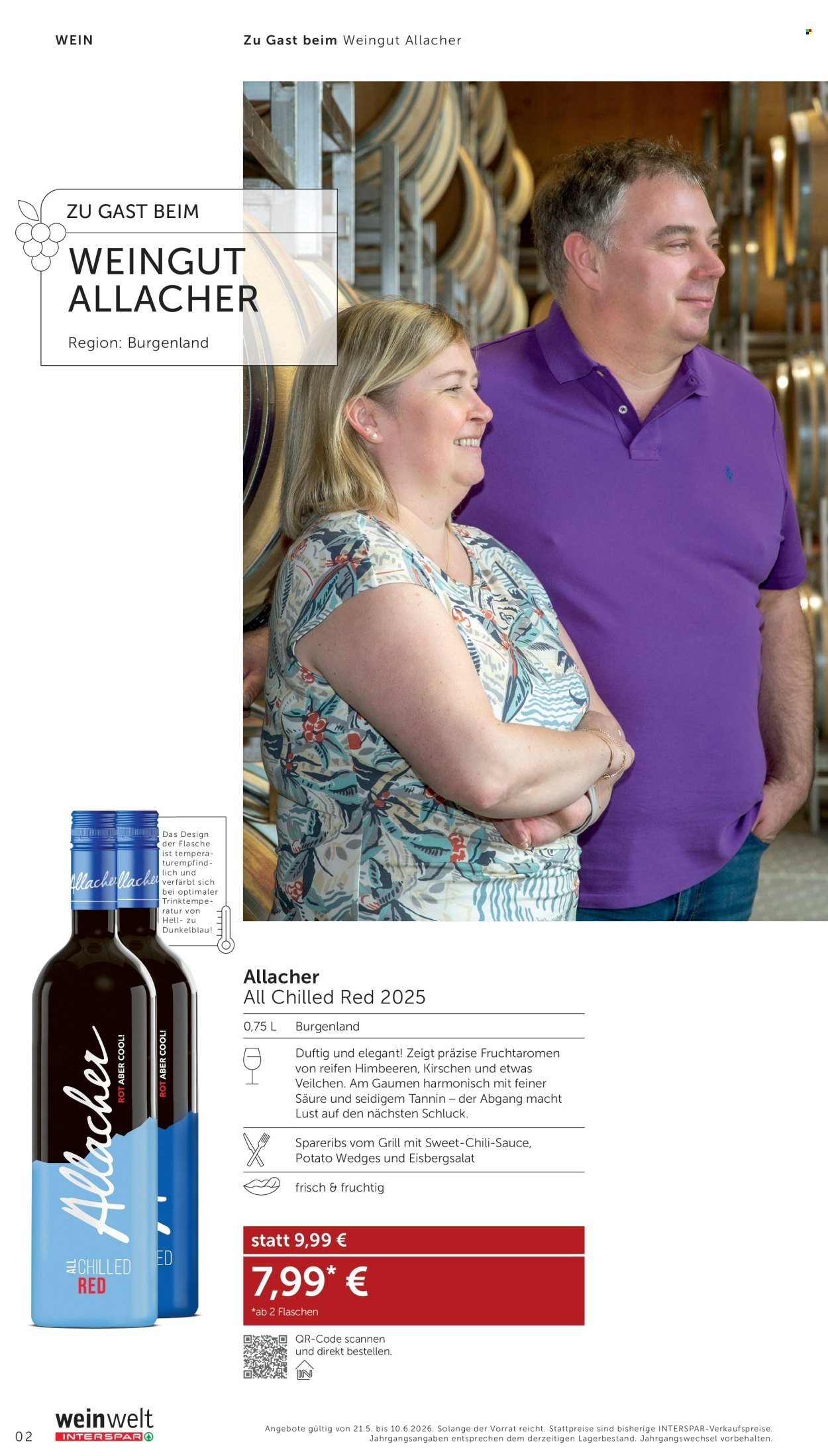 INTERSPAR Flugblatt - weinwelt-Bestseller