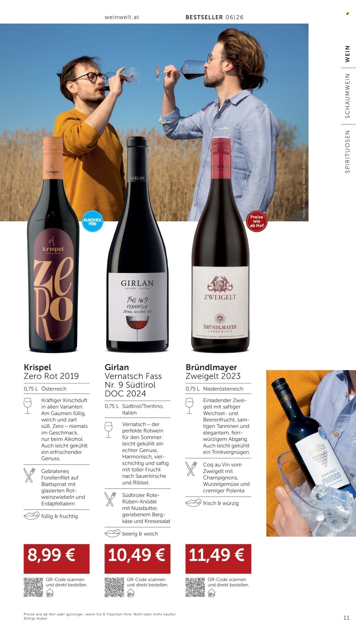 INTERSPAR Flugblatt - weinwelt-Bestseller