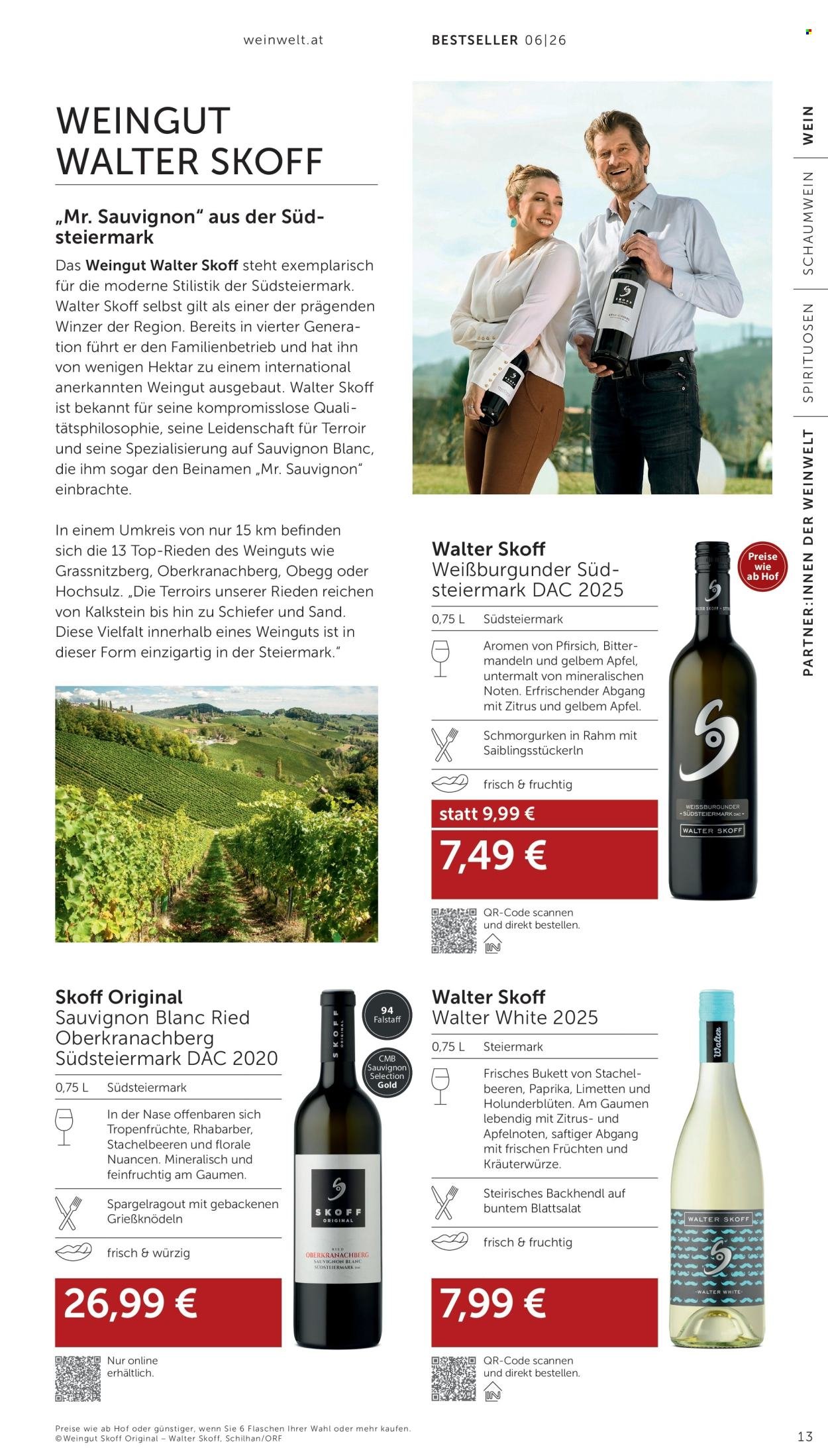 INTERSPAR Flugblatt - weinwelt-Bestseller