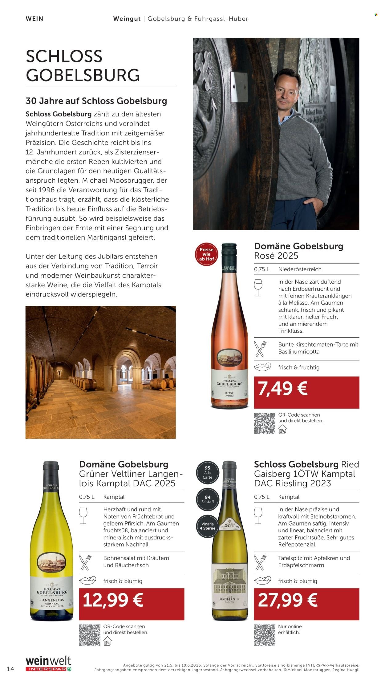 INTERSPAR Flugblatt - weinwelt-Bestseller