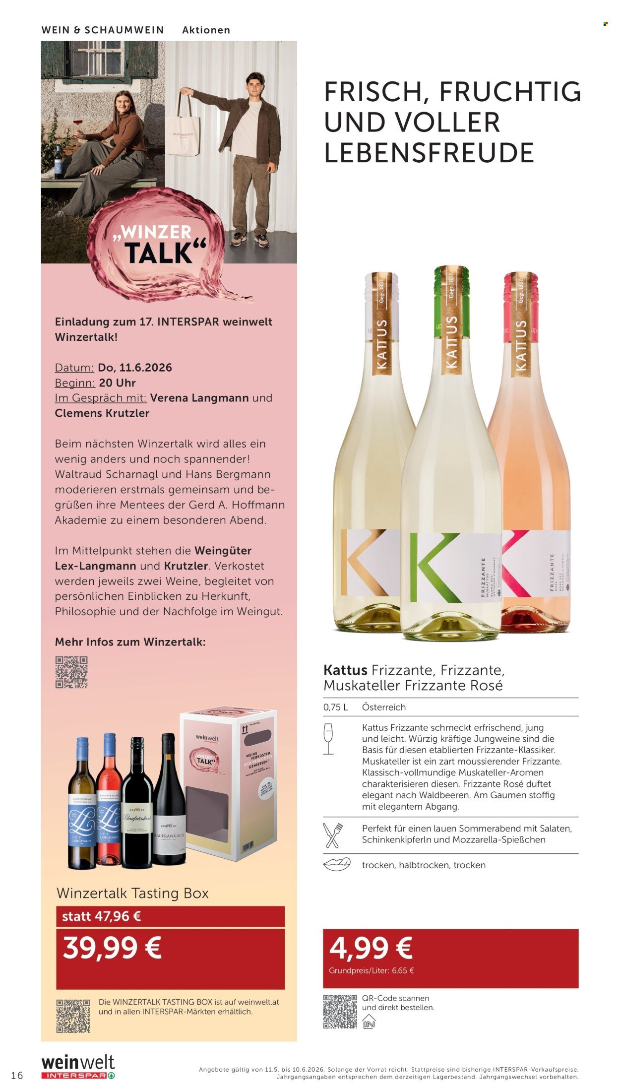INTERSPAR Flugblatt - weinwelt-Bestseller