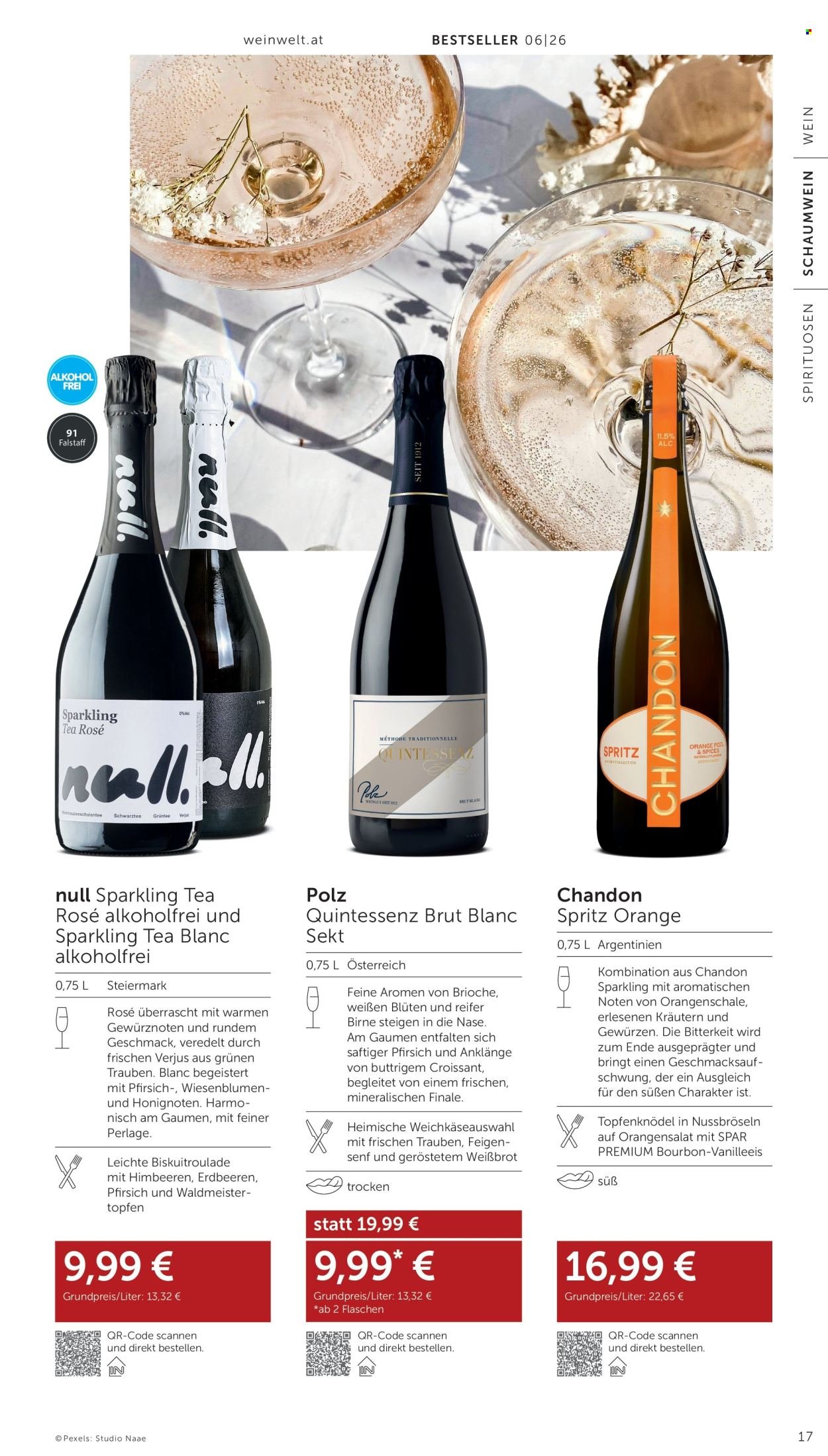 INTERSPAR Flugblatt - weinwelt-Bestseller
