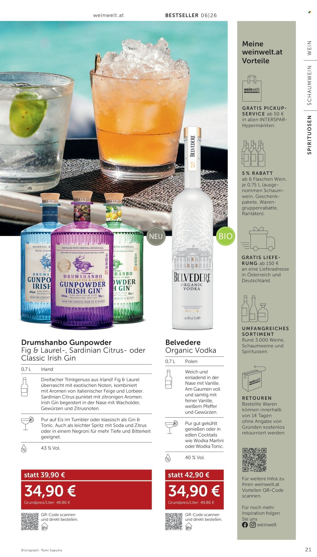 INTERSPAR Flugblatt - weinwelt-Bestseller