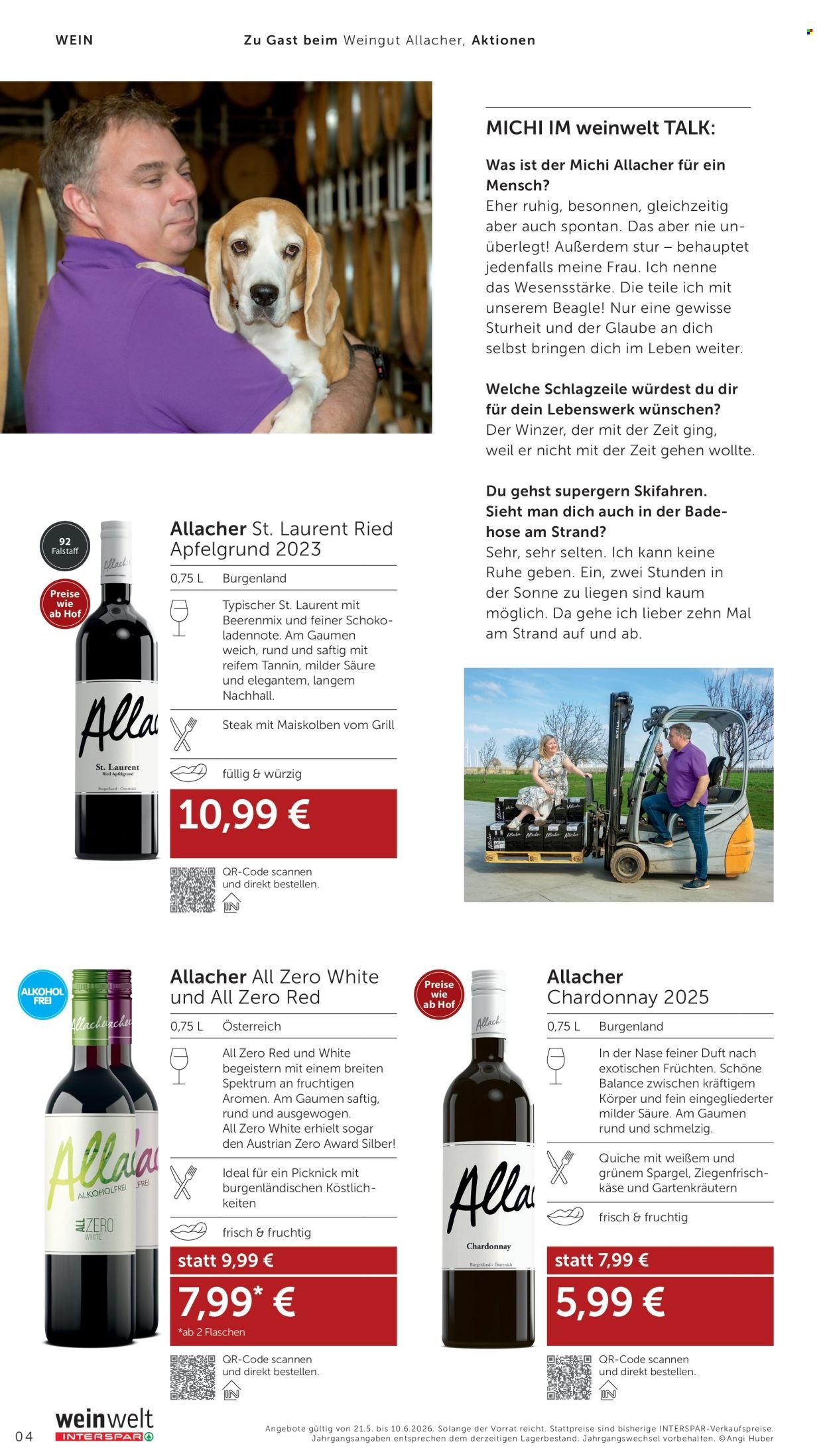 INTERSPAR Flugblatt - weinwelt-Bestseller