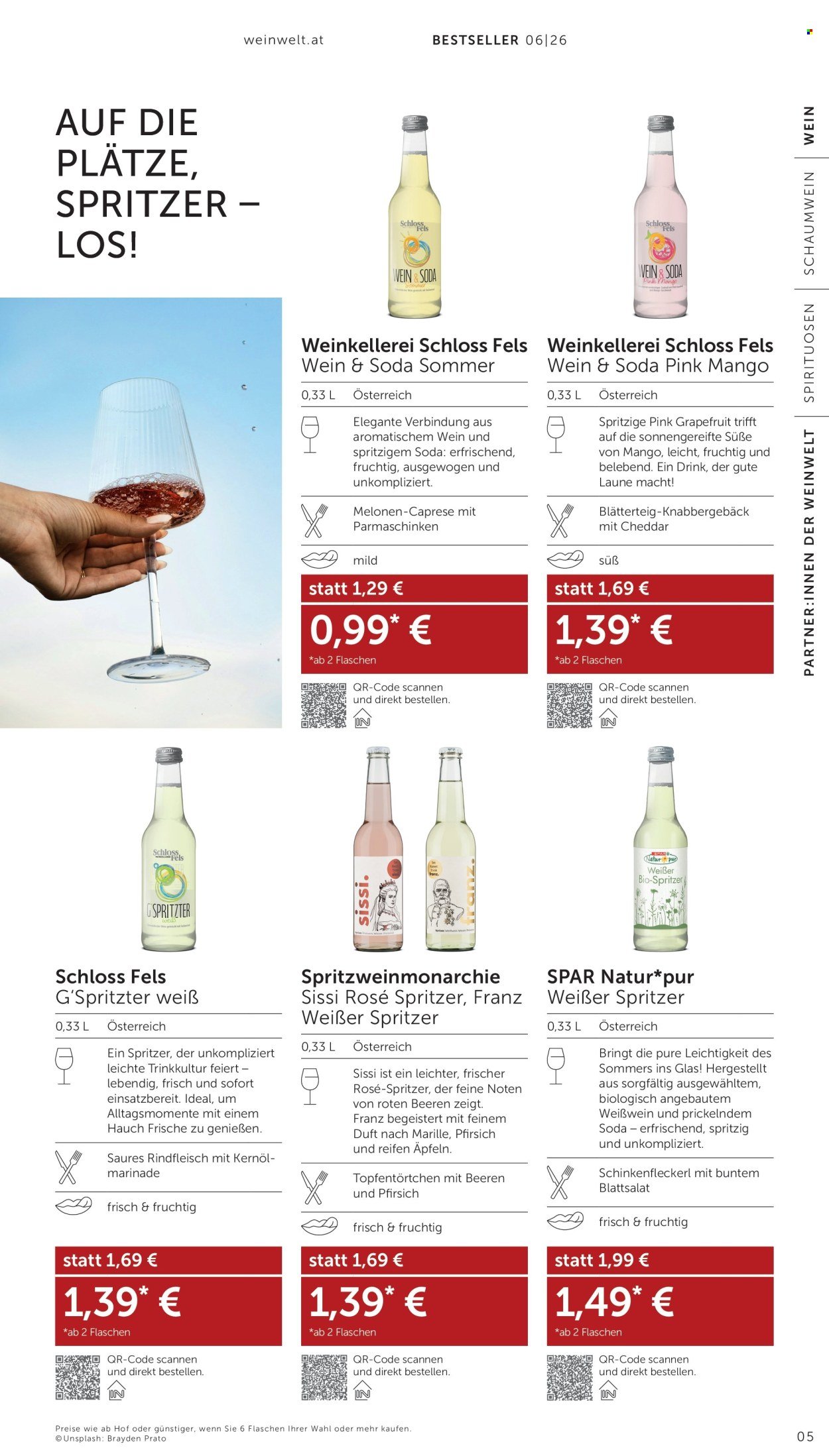 INTERSPAR Flugblatt - weinwelt-Bestseller