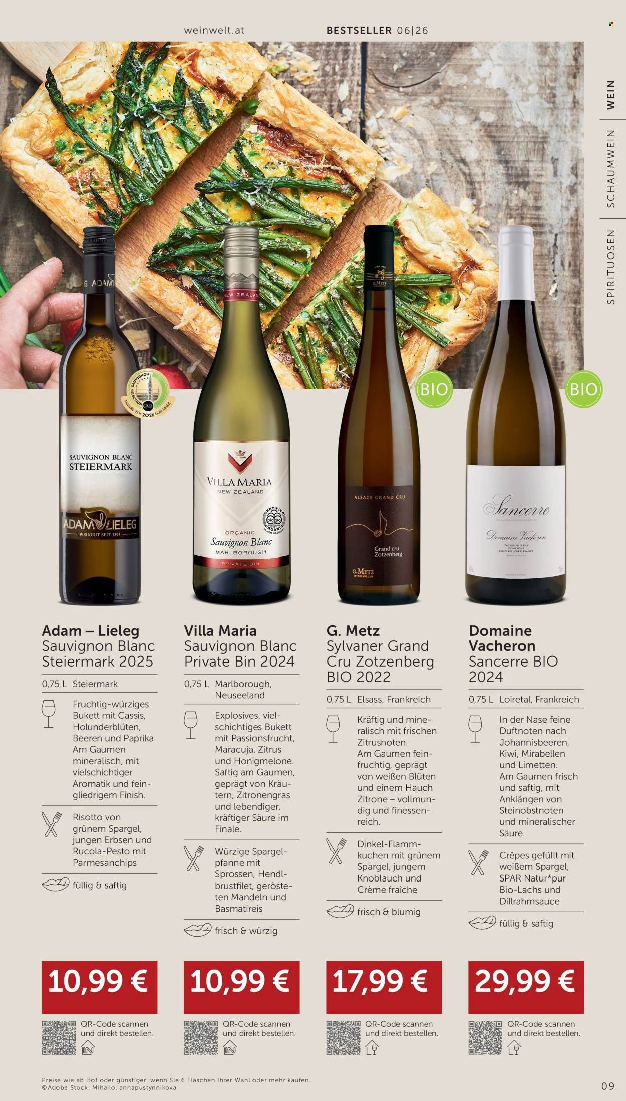 INTERSPAR Flugblatt - weinwelt-Bestseller