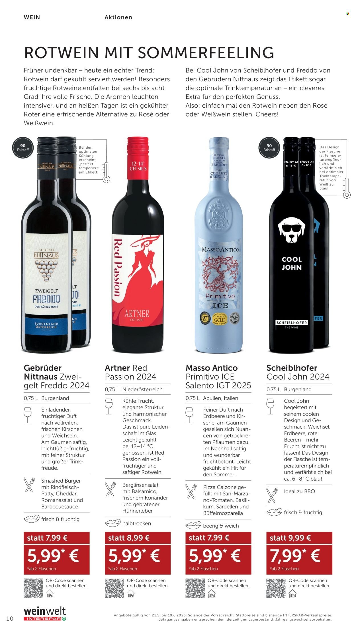 INTERSPAR Flugblatt - weinwelt-Bestseller