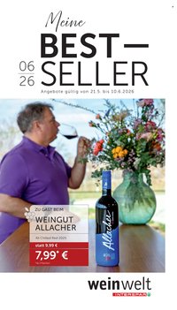 INTERSPAR Flugblatt - weinwelt-Bestseller