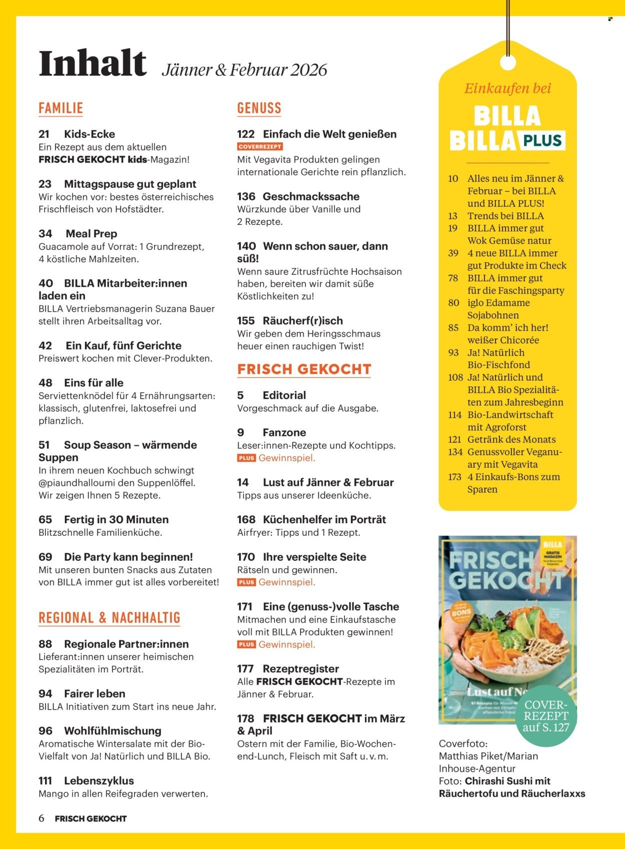 BILLA Flugblatt - Ab Donnerstag, 1.1.2026