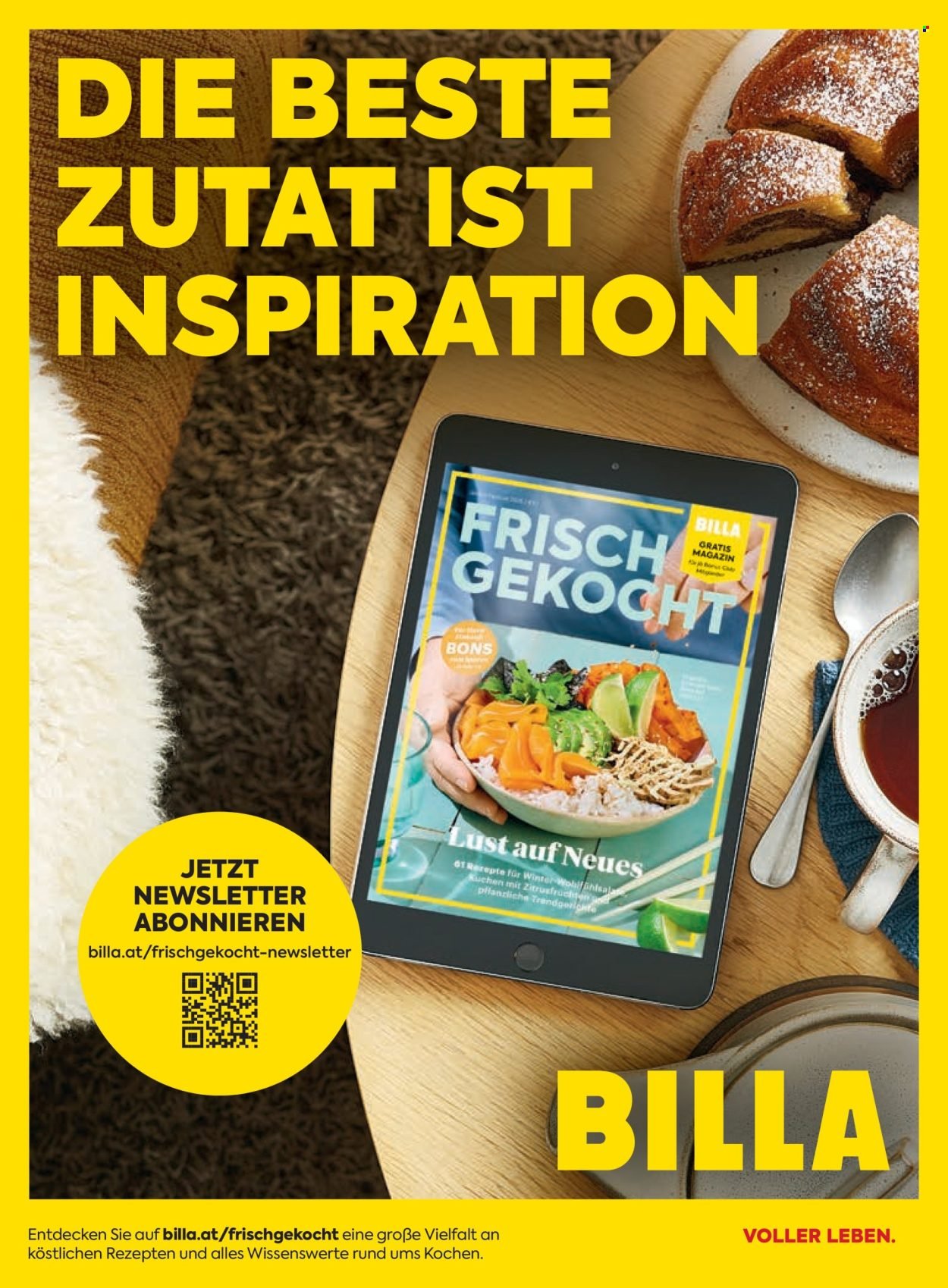 BILLA Flugblatt - Ab Donnerstag, 1.1.2026