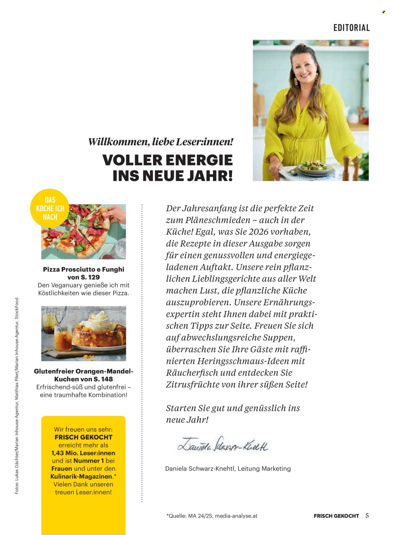 BILLA Flugblatt - Ab Donnerstag, 1.1.2026