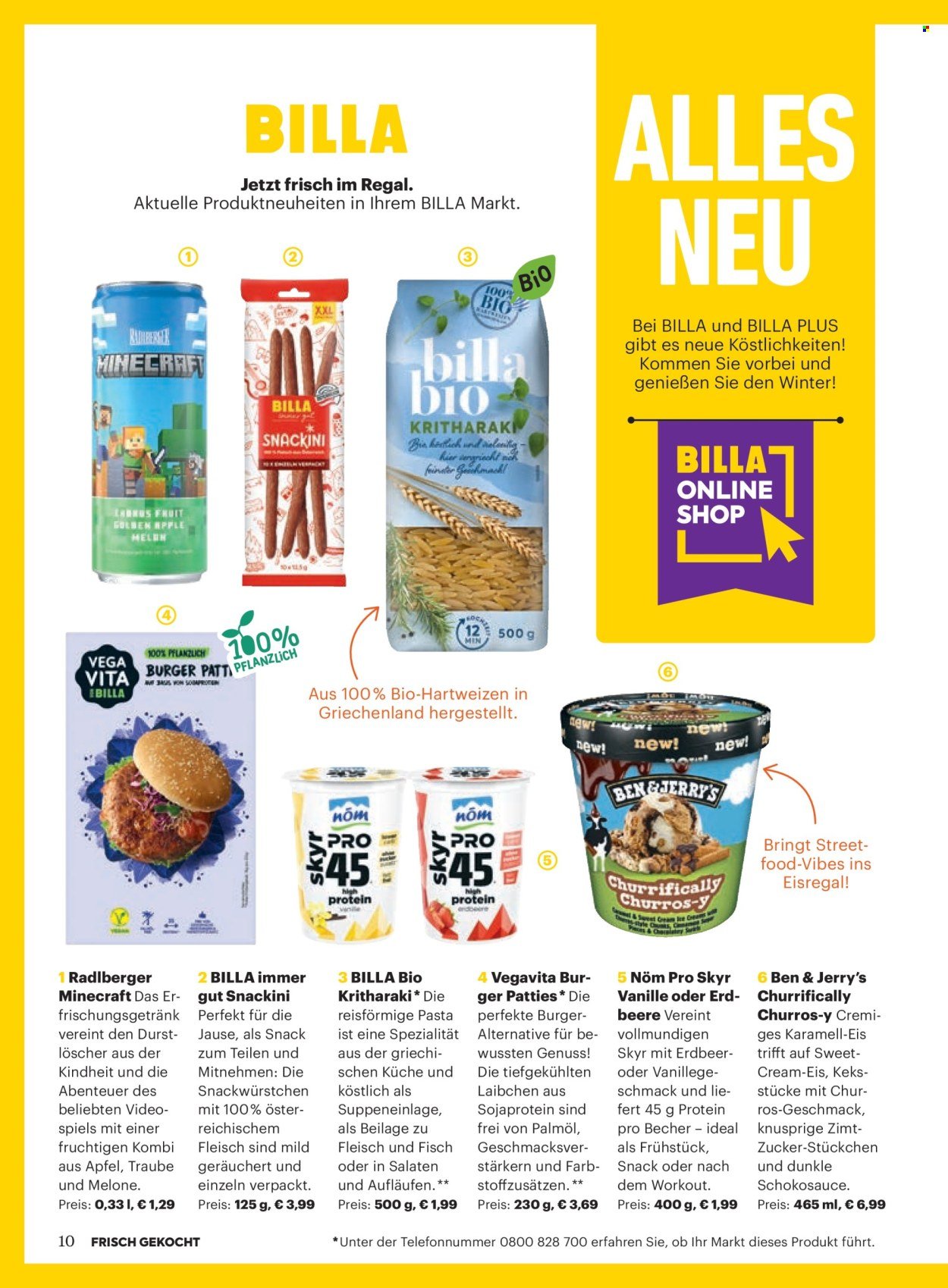 BILLA Flugblatt - Ab Donnerstag, 1.1.2026