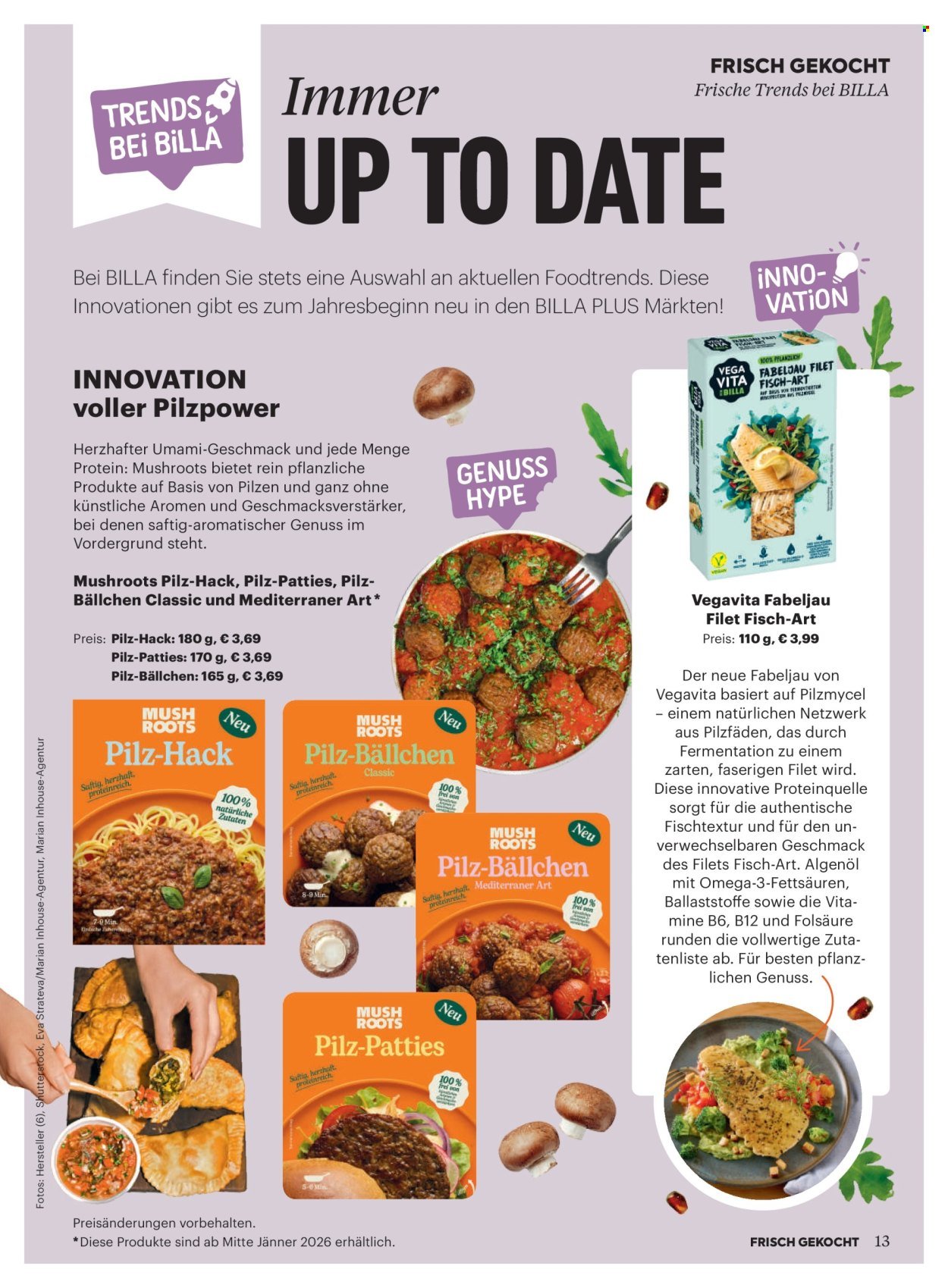 BILLA Flugblatt - Ab Donnerstag, 1.1.2026