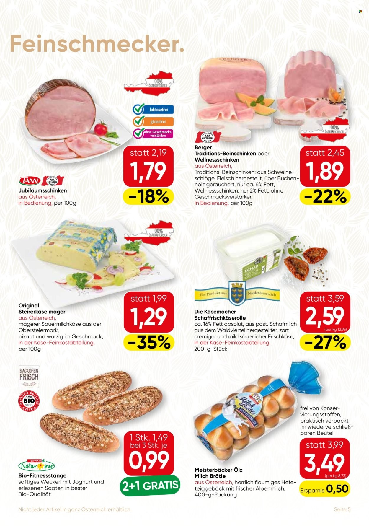 SPAR Flugblatt - Gourmet