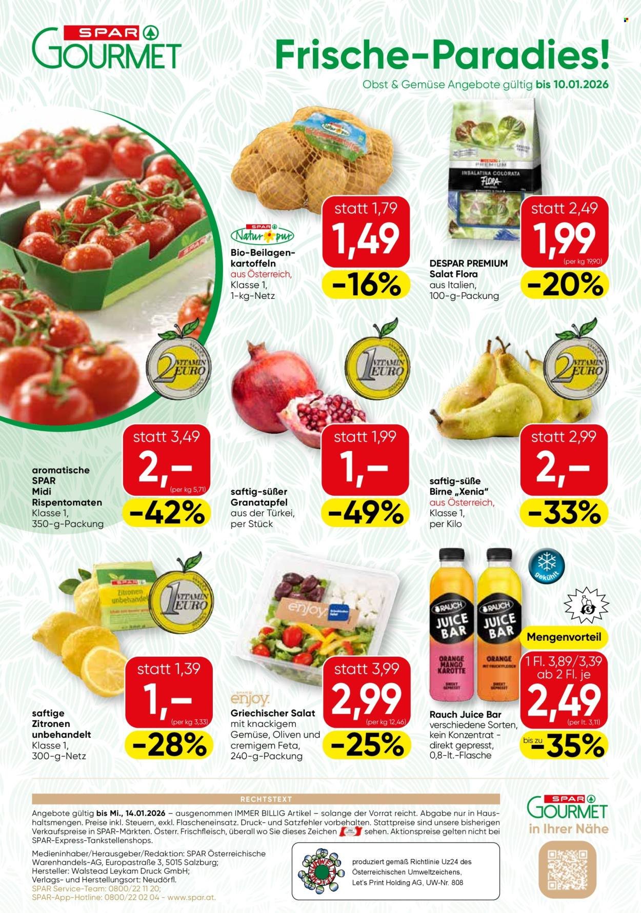 SPAR Flugblatt - Gourmet