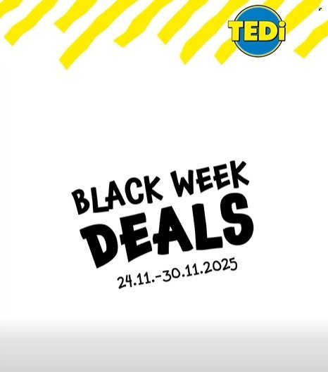 TEDI Flugblatt - Ab Montag, 24.11.2025