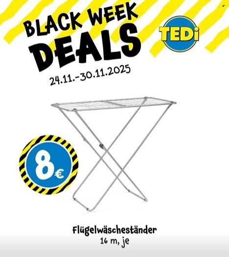 TEDI Flugblatt - Ab Montag, 24.11.2025