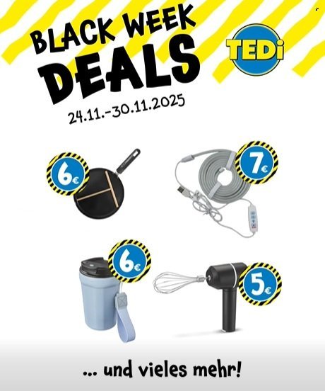 TEDI Flugblatt - Ab Montag, 24.11.2025