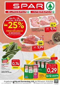 INTERSPAR Flugblatt - Ab Donnerstag, 6.8.2026