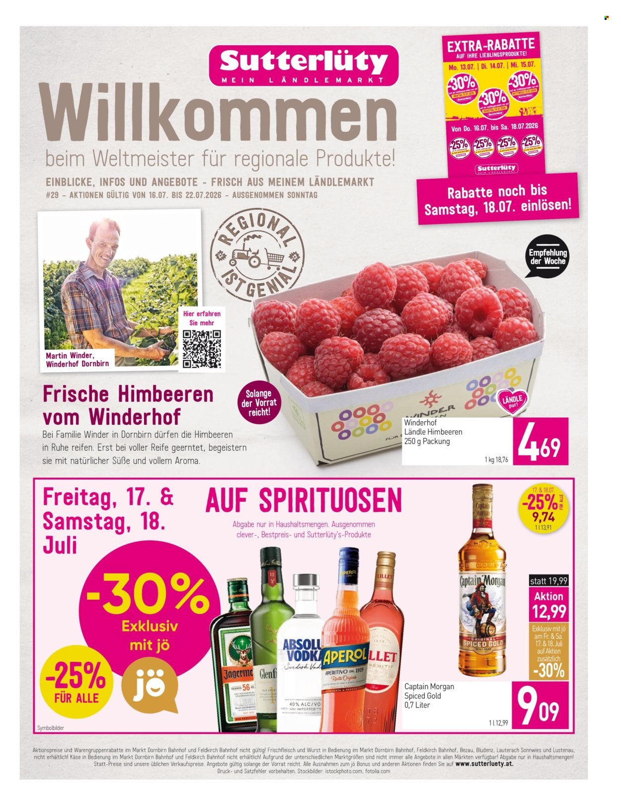 SUTTERLÜTY Flugblatt - Ab Donnerstag, 16.7.2026