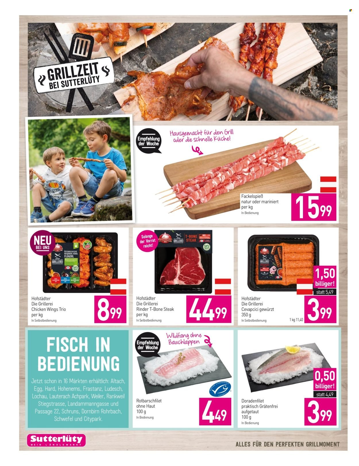 SUTTERLÜTY Flugblatt - Ab Donnerstag, 16.7.2026