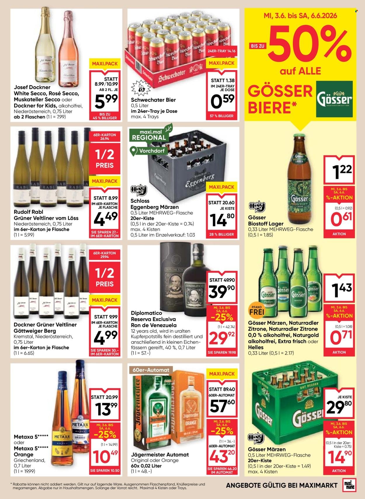 MAXIMARKT Flugblatt - Ab Mittwoch, 3.6.2026