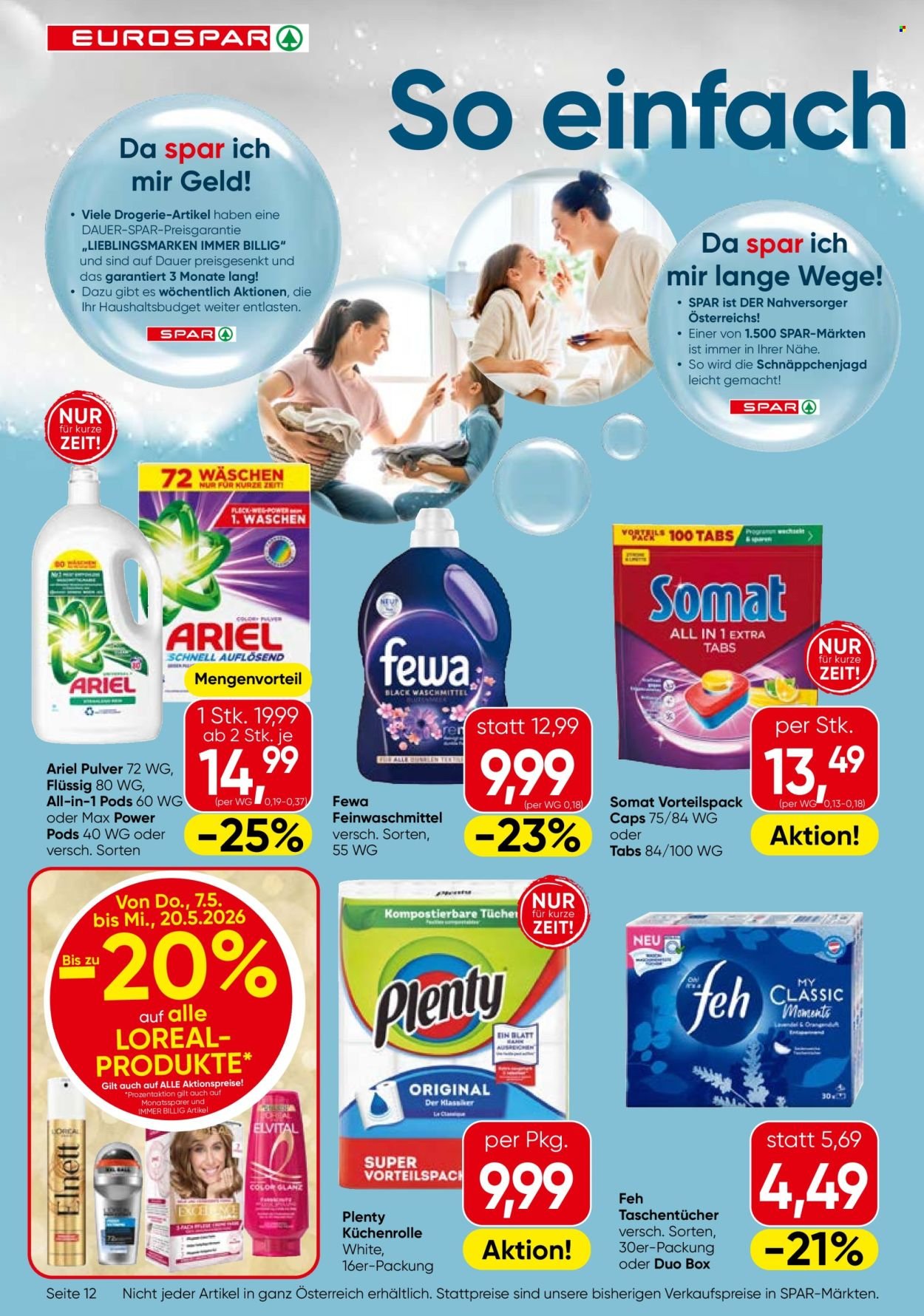 EUROSPAR Flugblatt - Ab Donnerstag, 7.5.2026