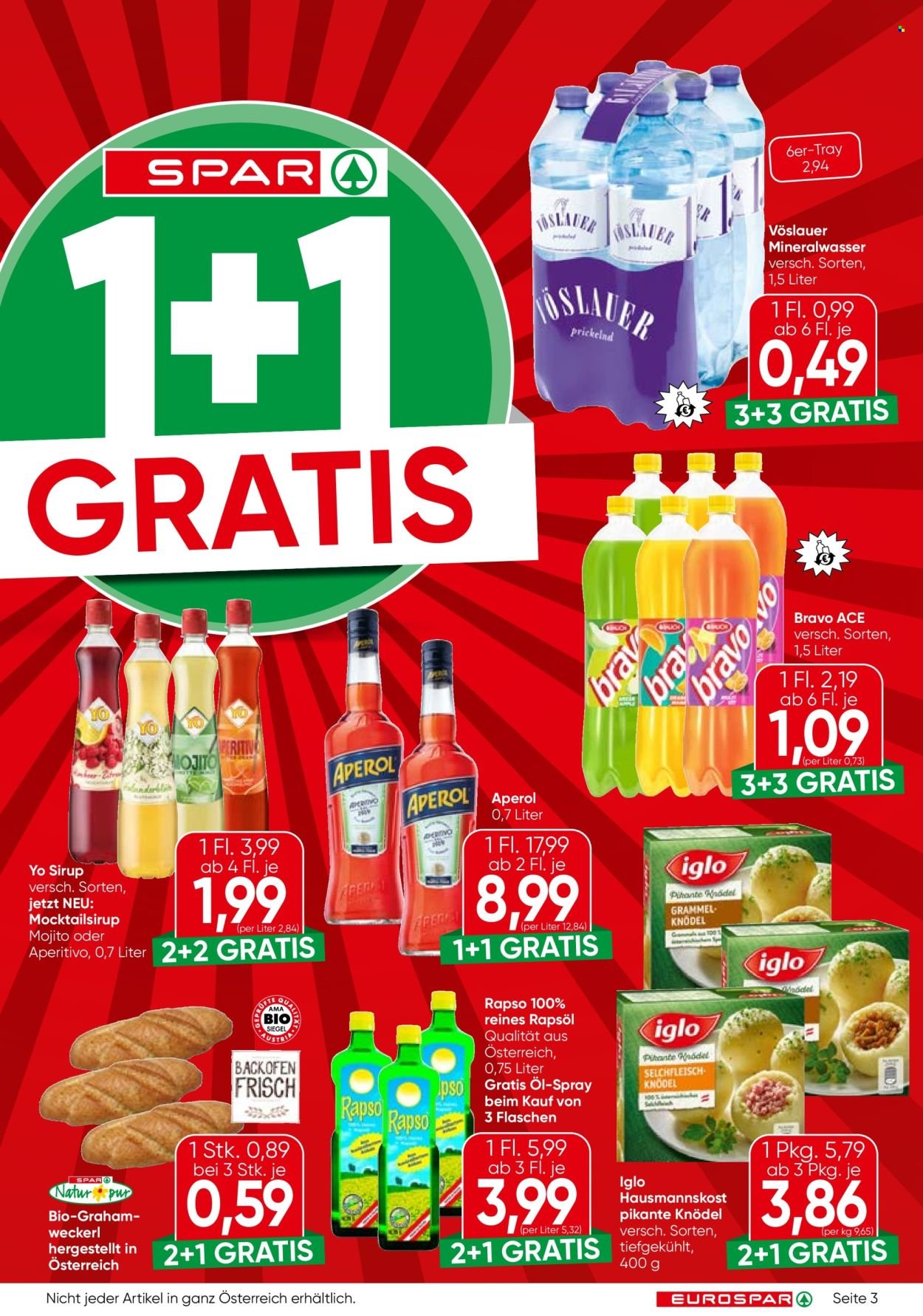 EUROSPAR Flugblatt - Ab Donnerstag, 7.5.2026
