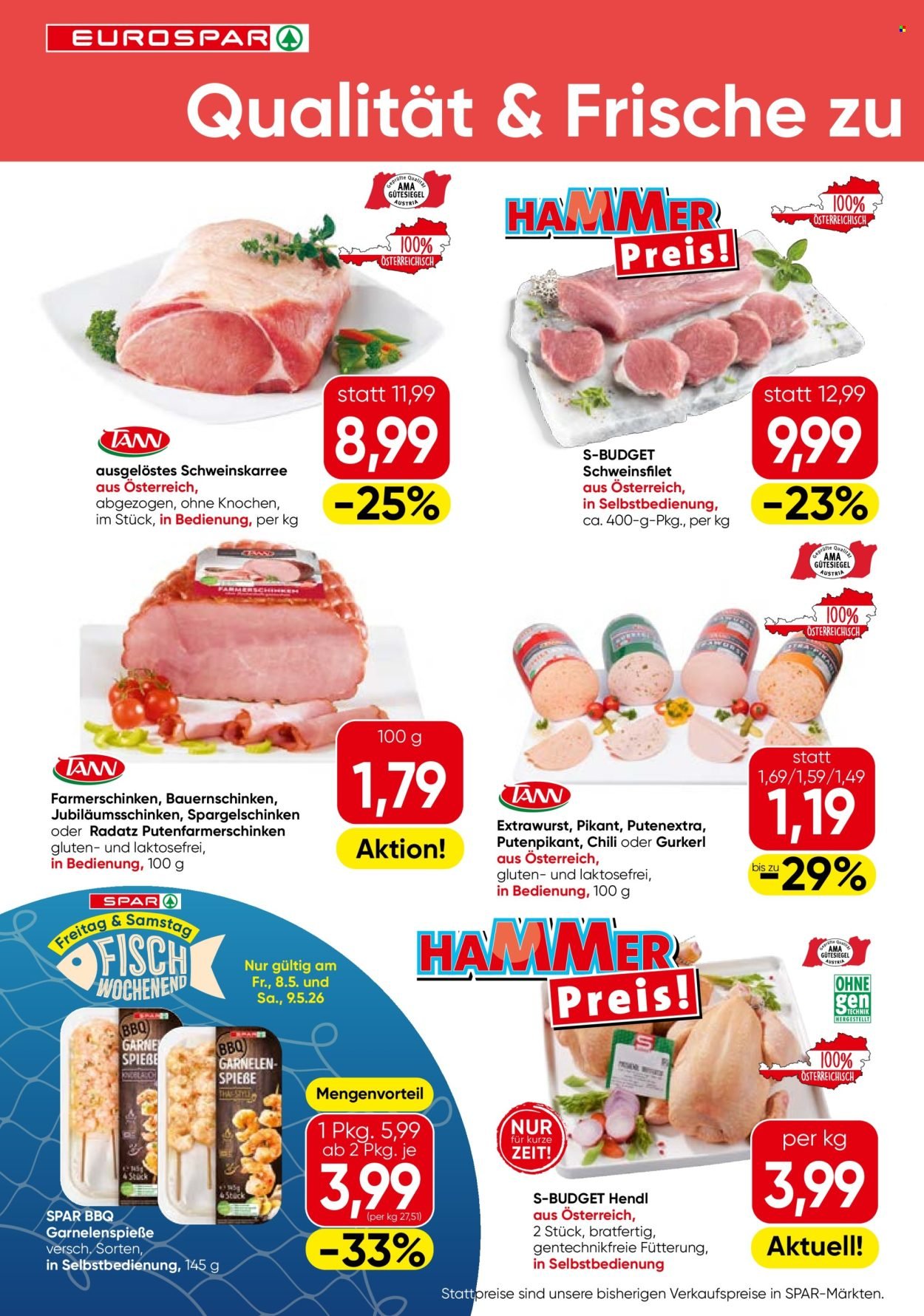 EUROSPAR Flugblatt - Ab Donnerstag, 7.5.2026