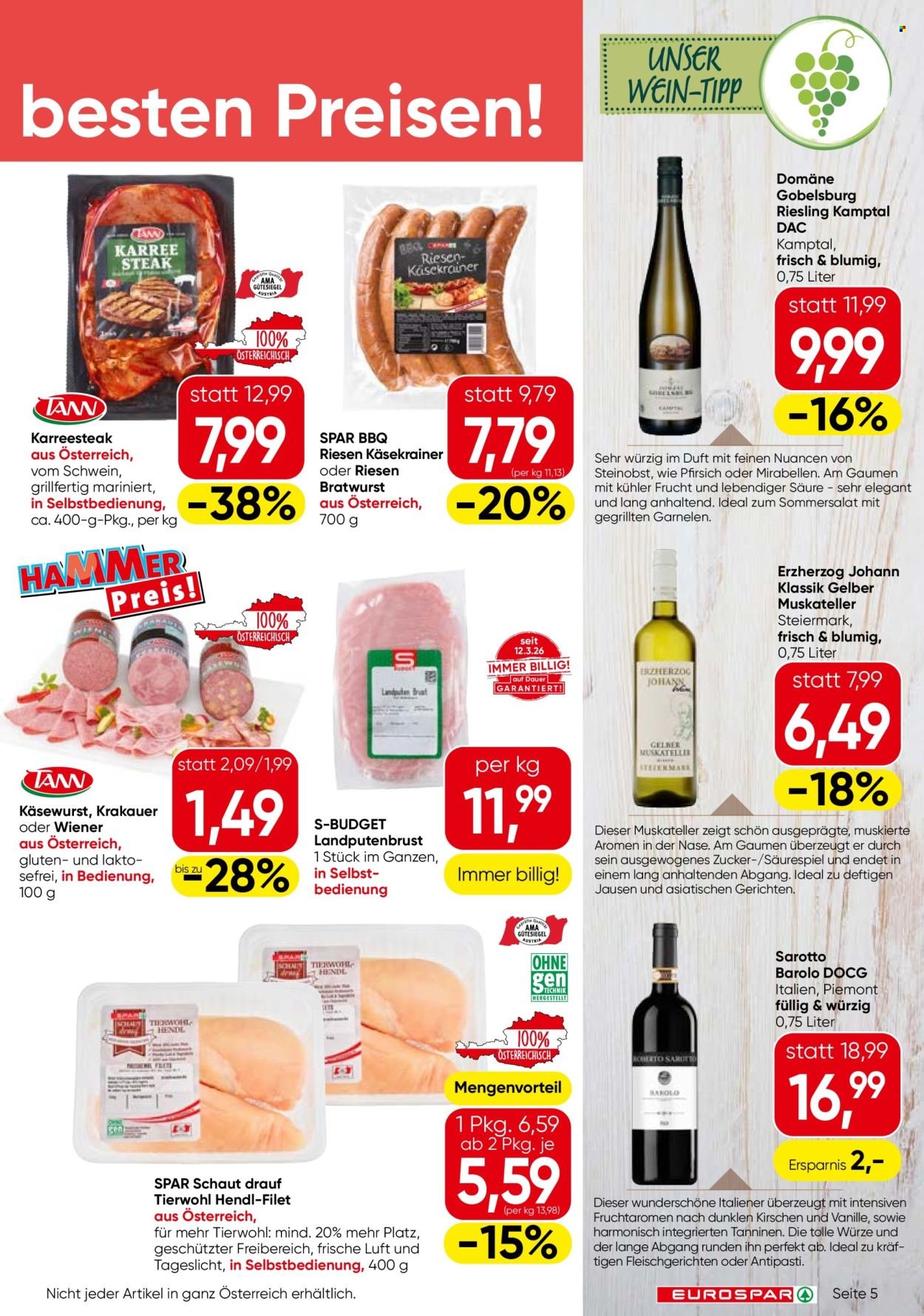 EUROSPAR Flugblatt - Ab Donnerstag, 7.5.2026