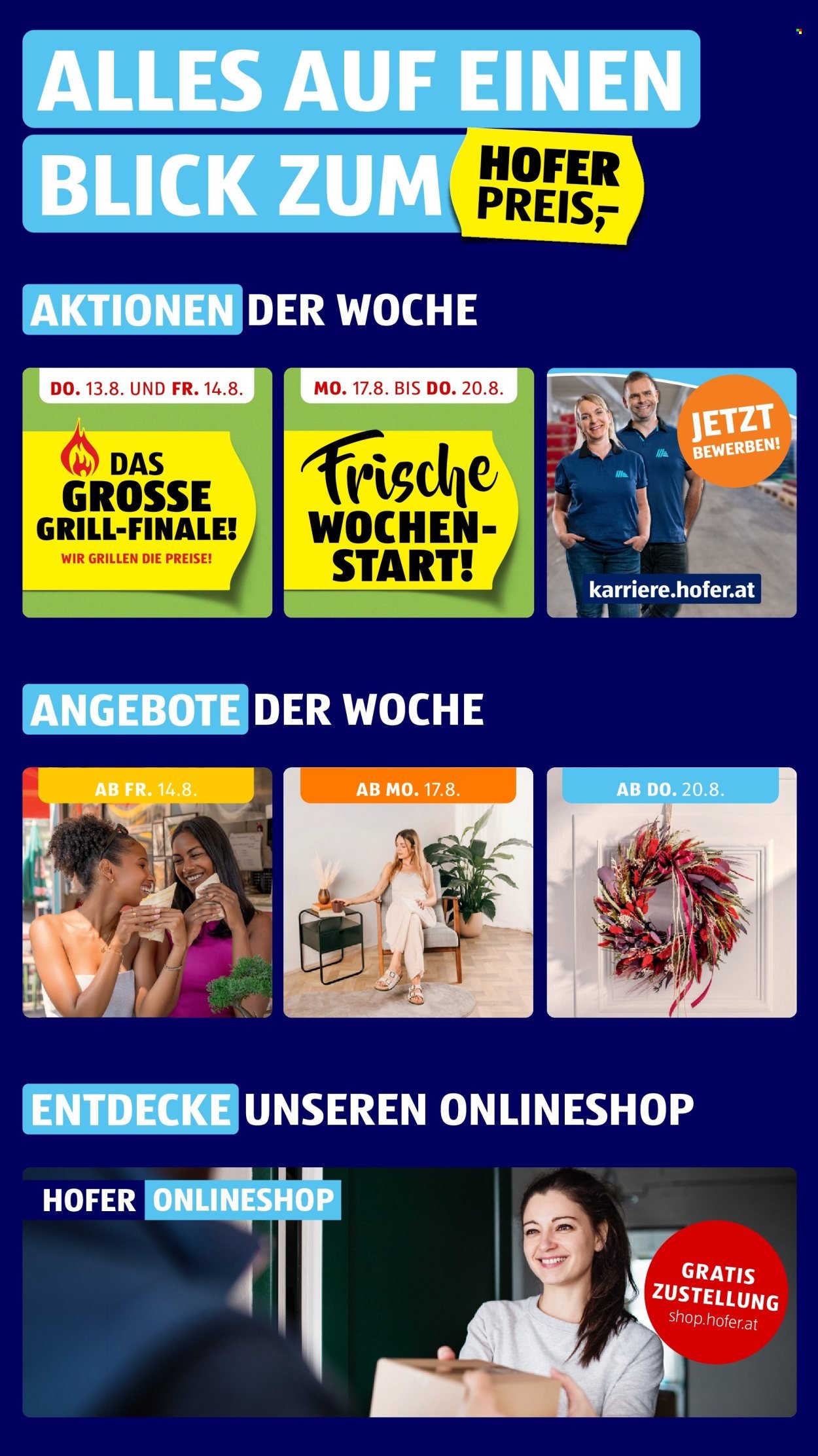 HOFER Flugblatt - Ab Mittwoch, 12.8.2026