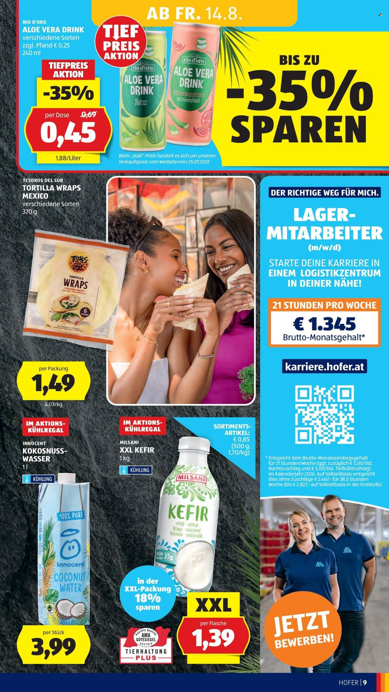 HOFER Flugblatt - Ab Mittwoch, 12.8.2026