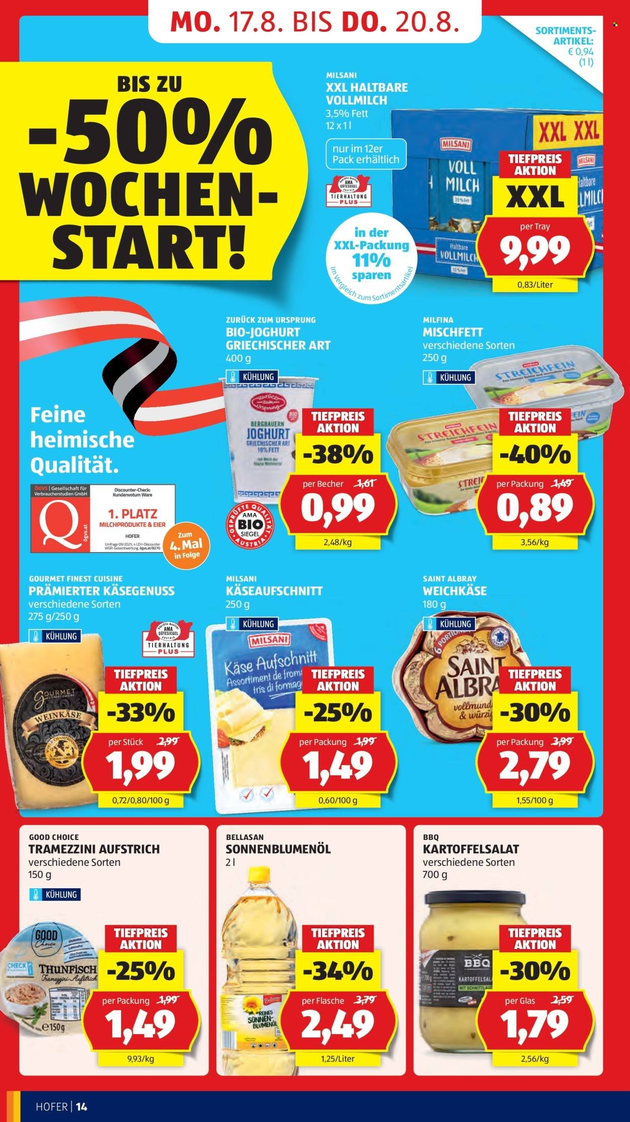 HOFER Flugblatt - Ab Mittwoch, 12.8.2026