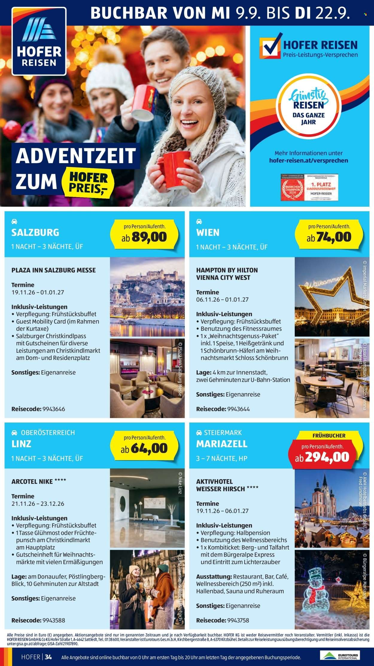 HOFER Flugblatt - Ab Freitag, 11.9.2026