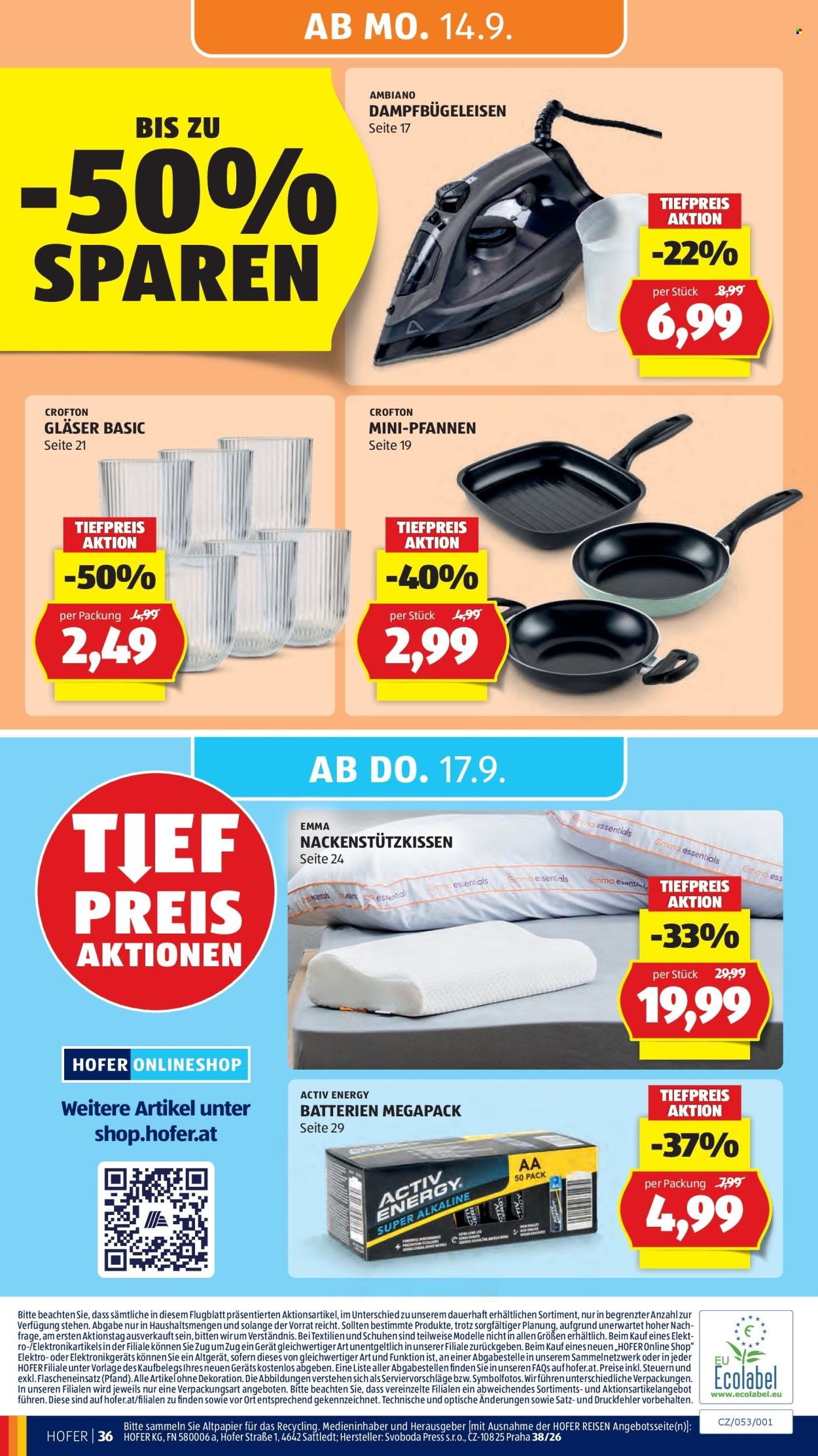 HOFER Flugblatt - Ab Freitag, 11.9.2026
