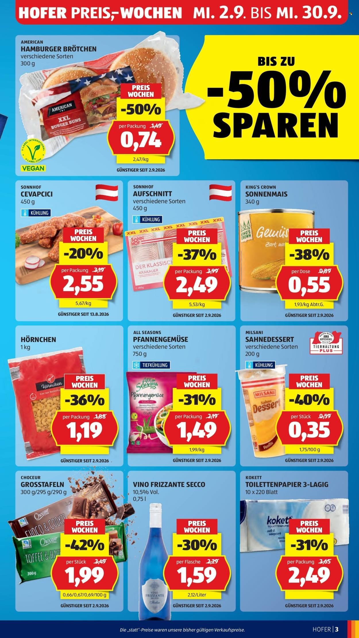HOFER Flugblatt - Ab Freitag, 11.9.2026