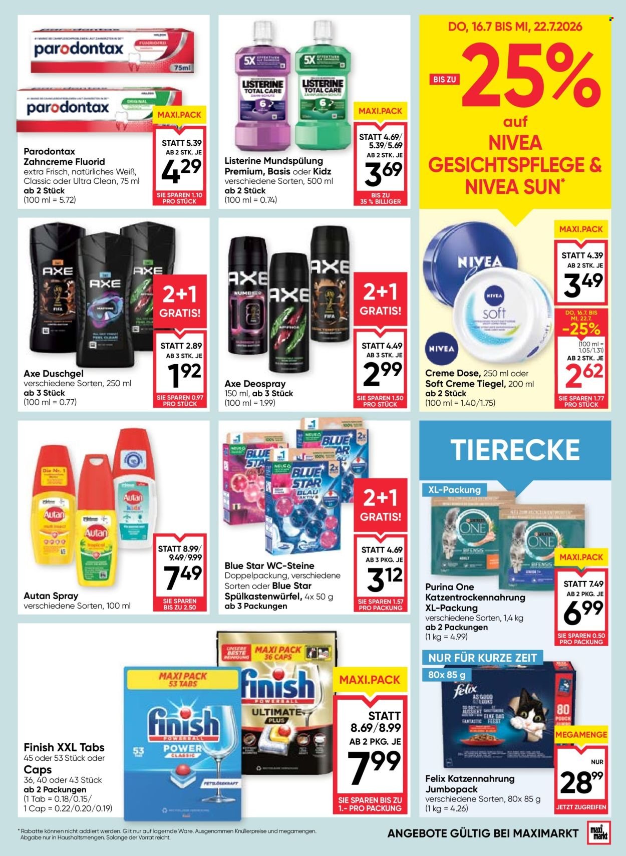 MAXIMARKT Flugblatt - Ab Donnerstag, 16.7.2026