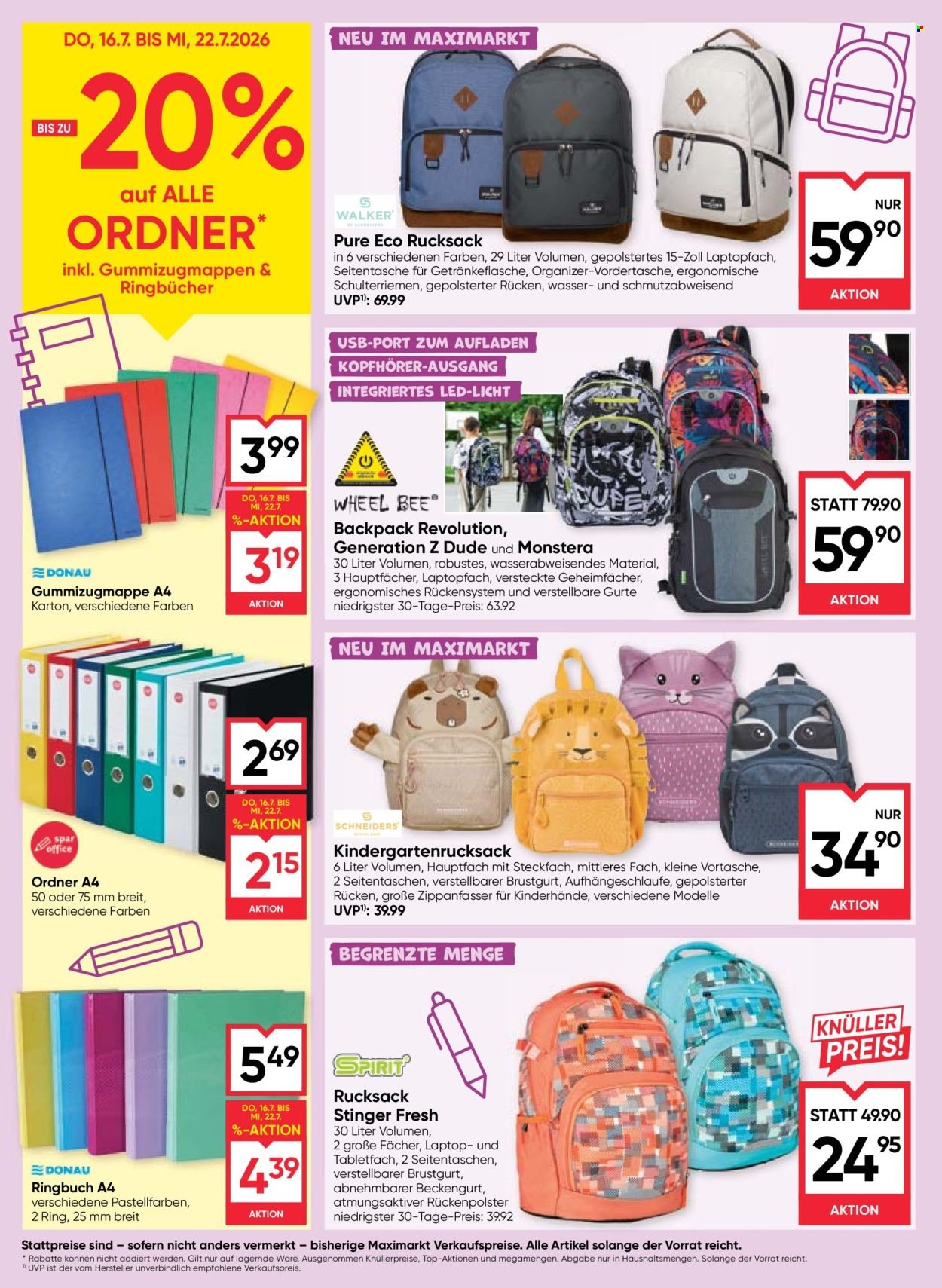 MAXIMARKT Flugblatt - Ab Donnerstag, 16.7.2026