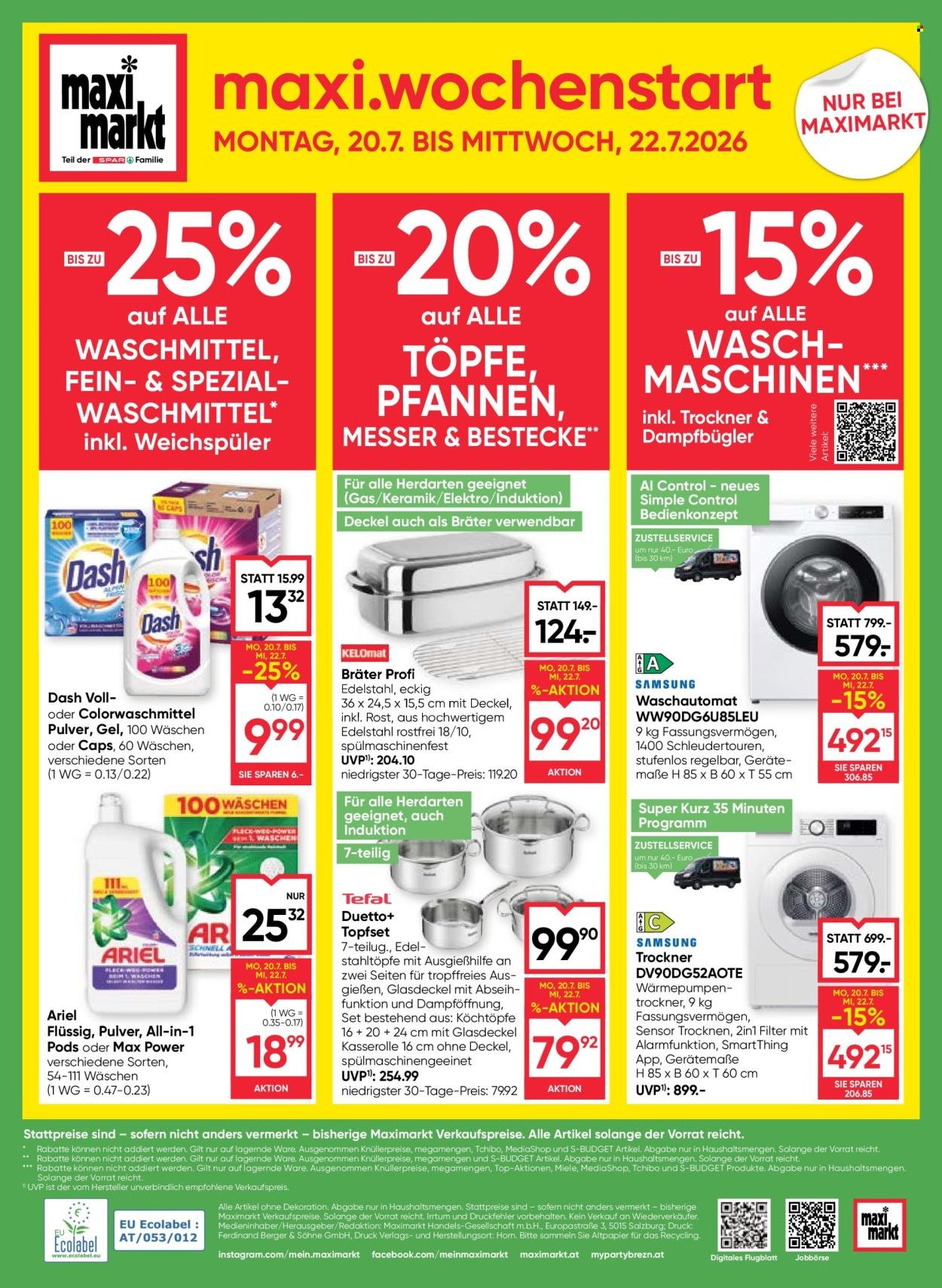 MAXIMARKT Flugblatt - Ab Donnerstag, 16.7.2026